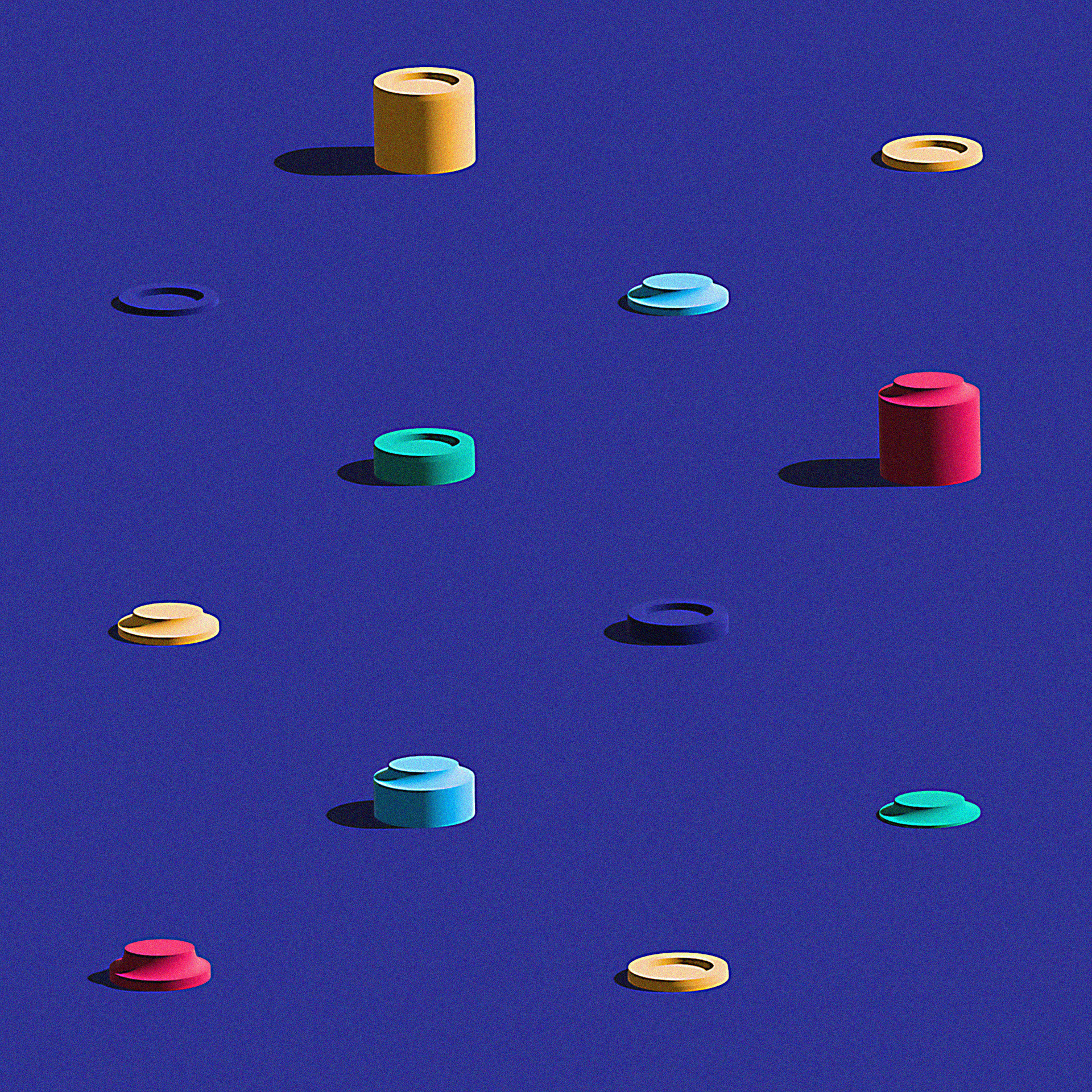 3D Illustrated Pattern