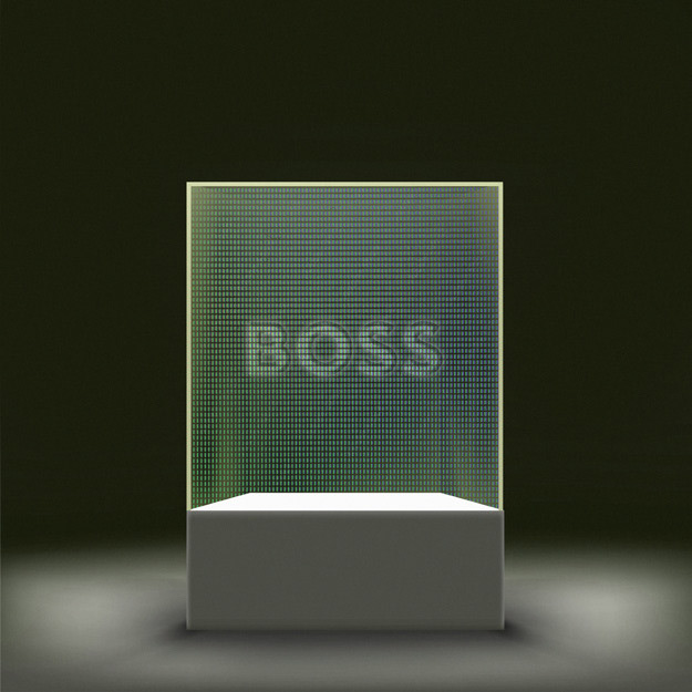5 - BOSS Logo formed by the riples.