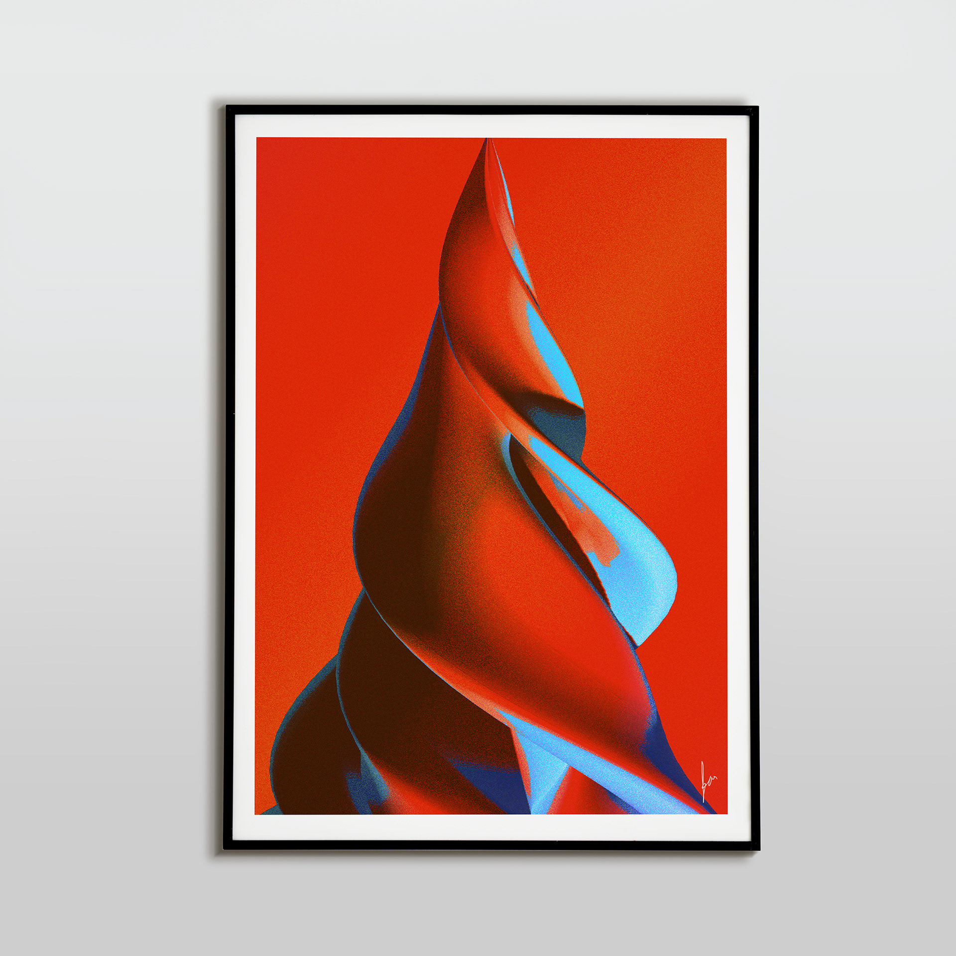 Summer Vibes Illustration Framed