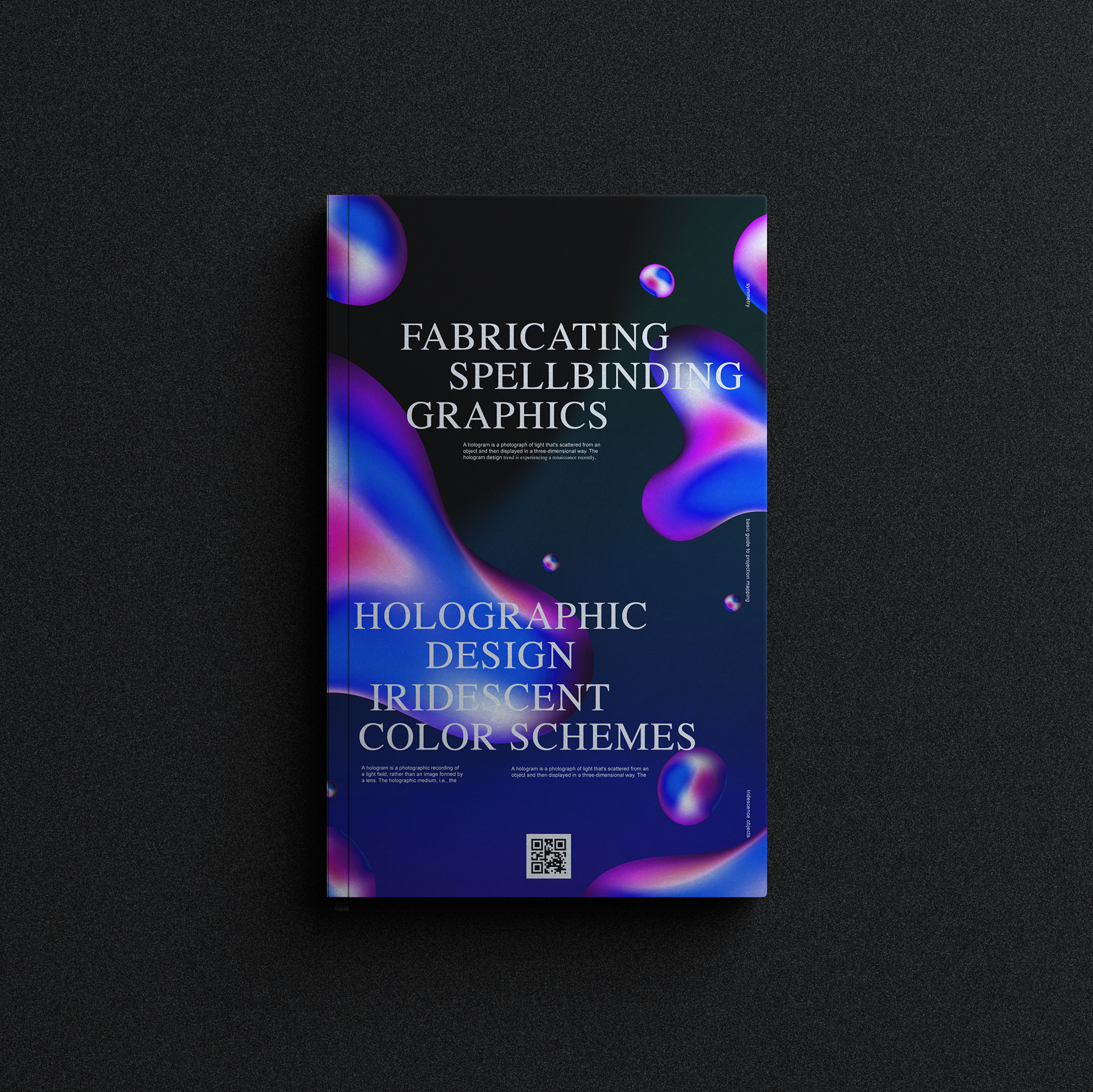 Iridescent Color Schemes Cover Design