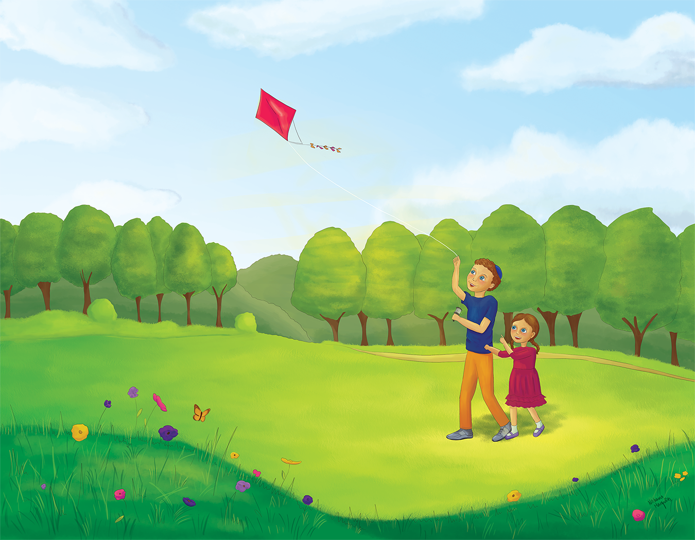 Kite Scene