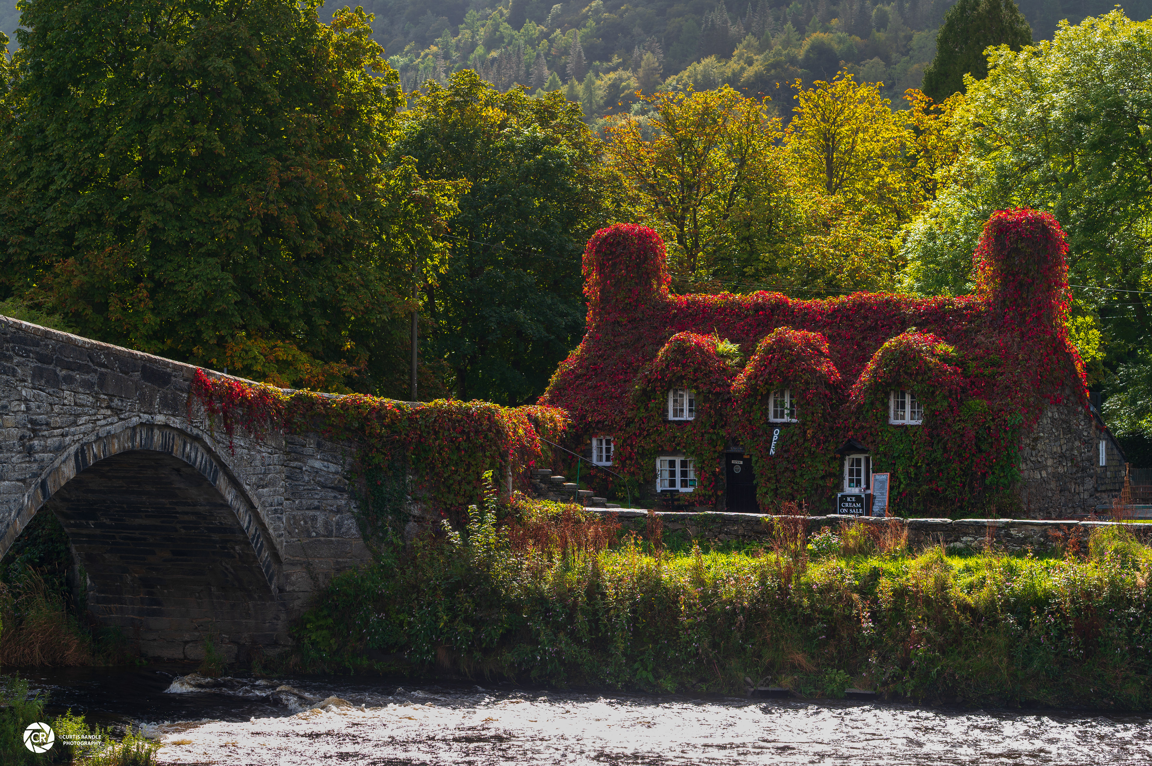Pont Fawr in Llanrwst, Wales