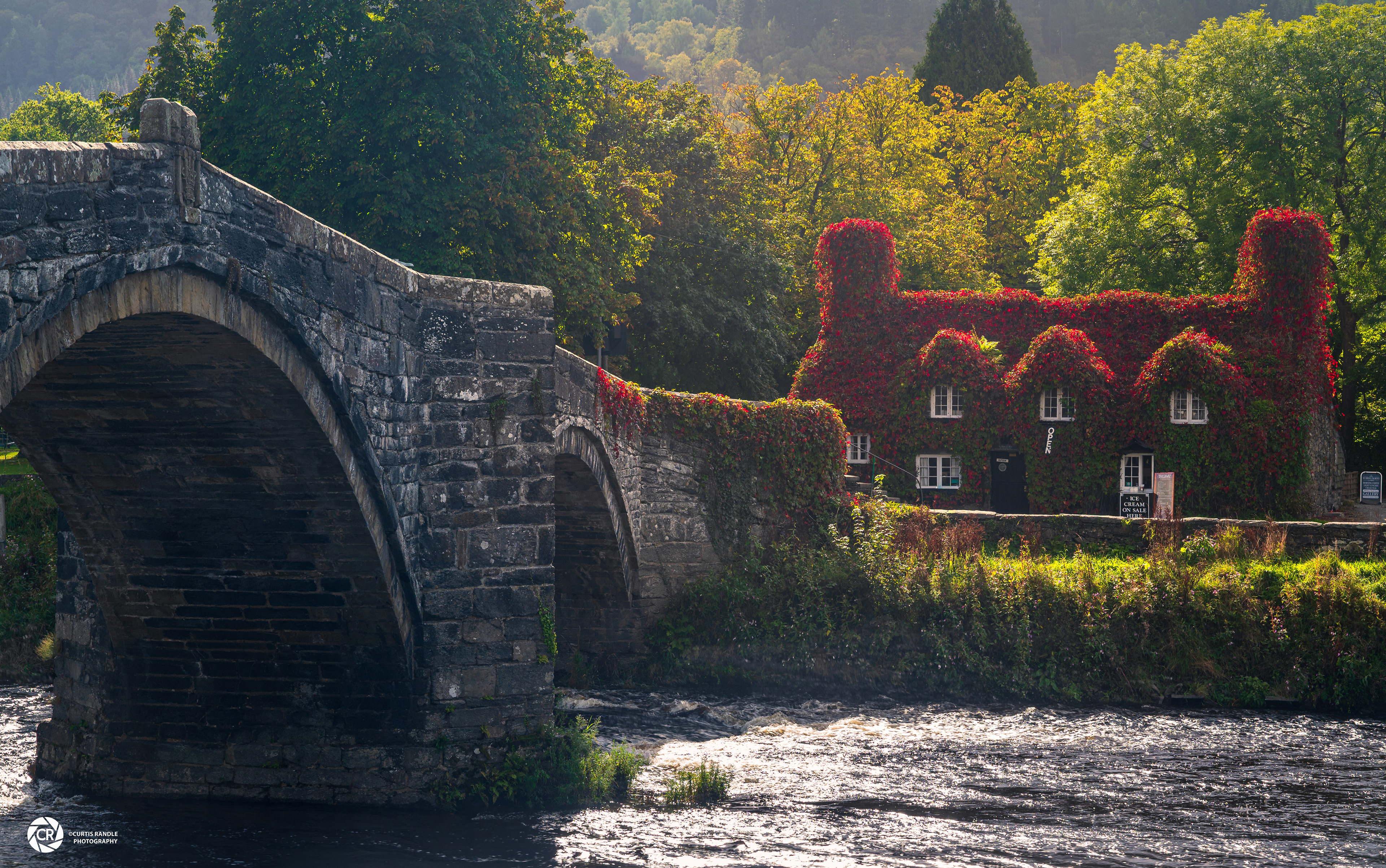 Pont Fawr in Llanrwst, Wales