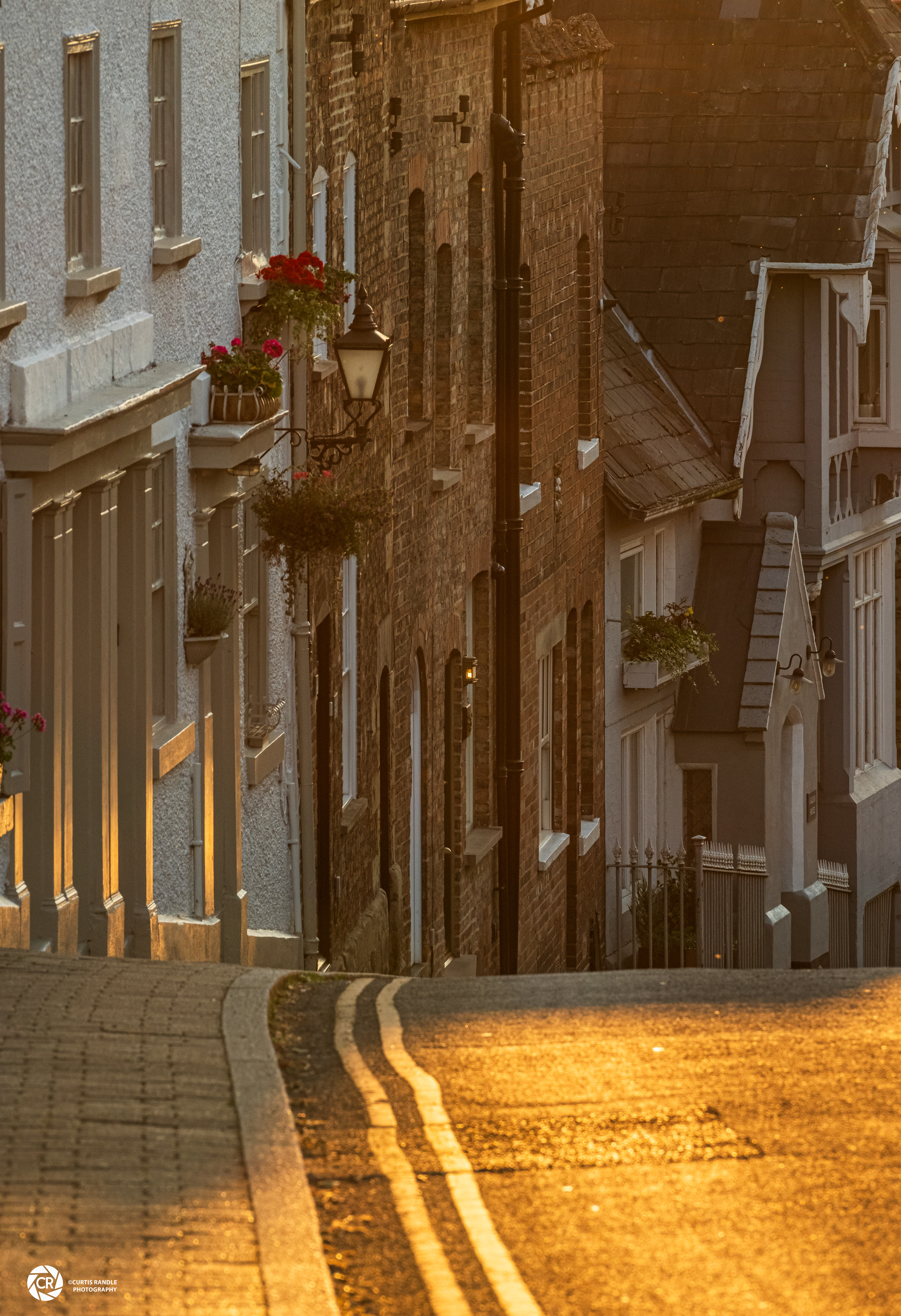 Road Leading Down to Railway Station