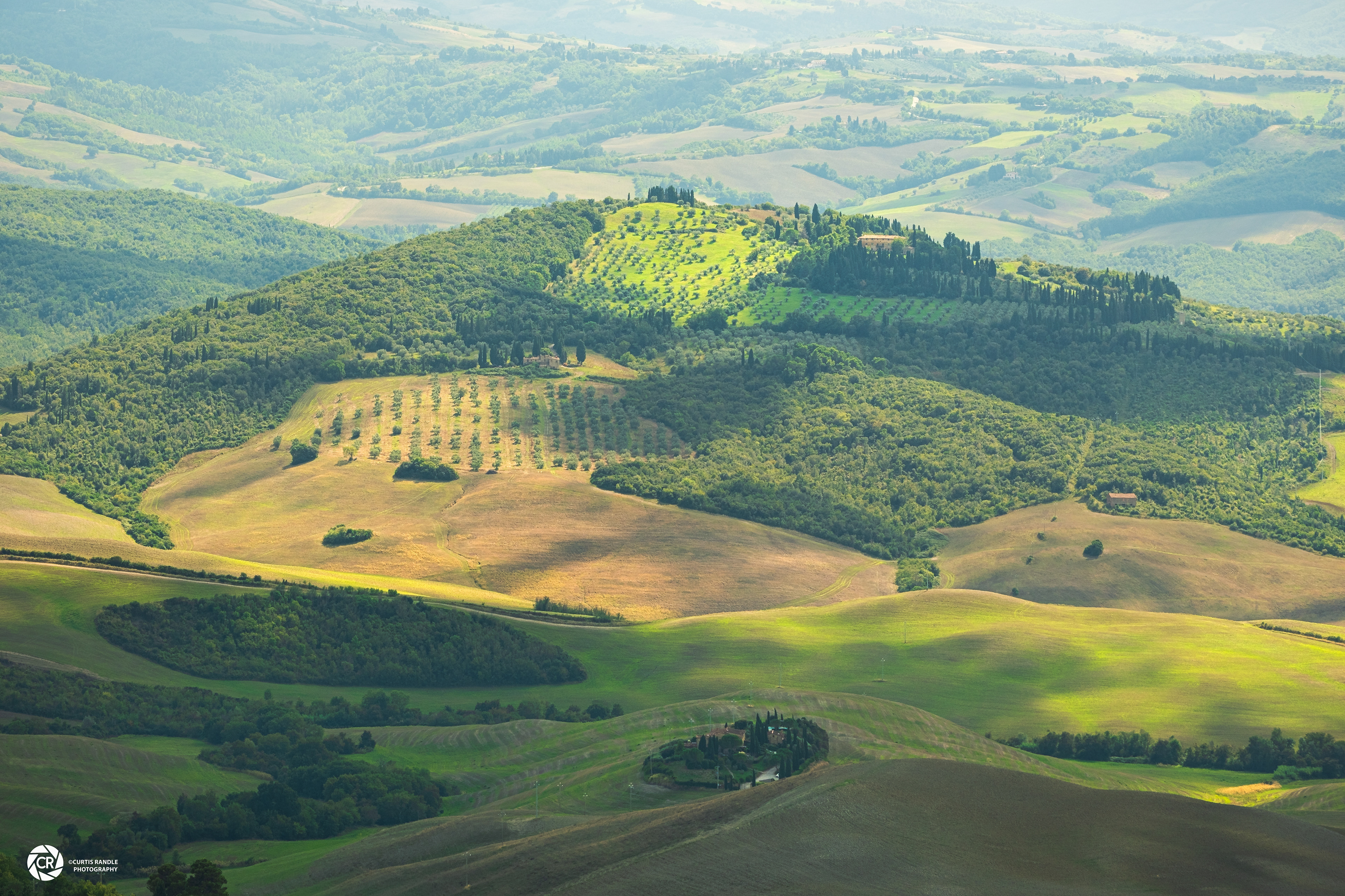 View from Volterra