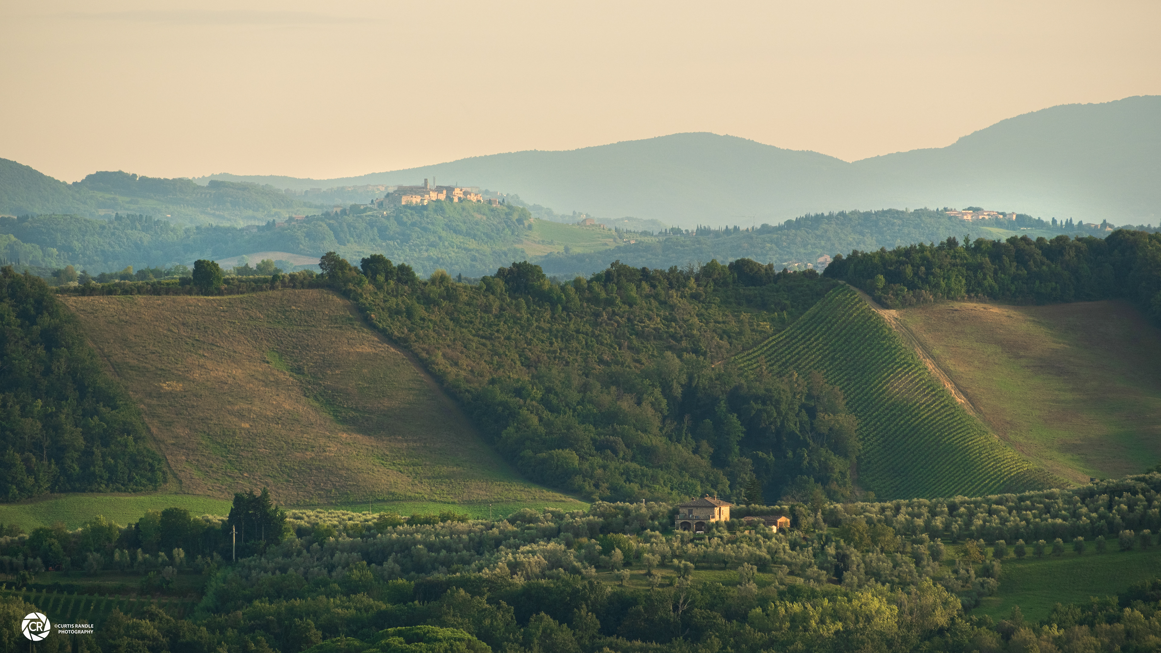 View from Volterra