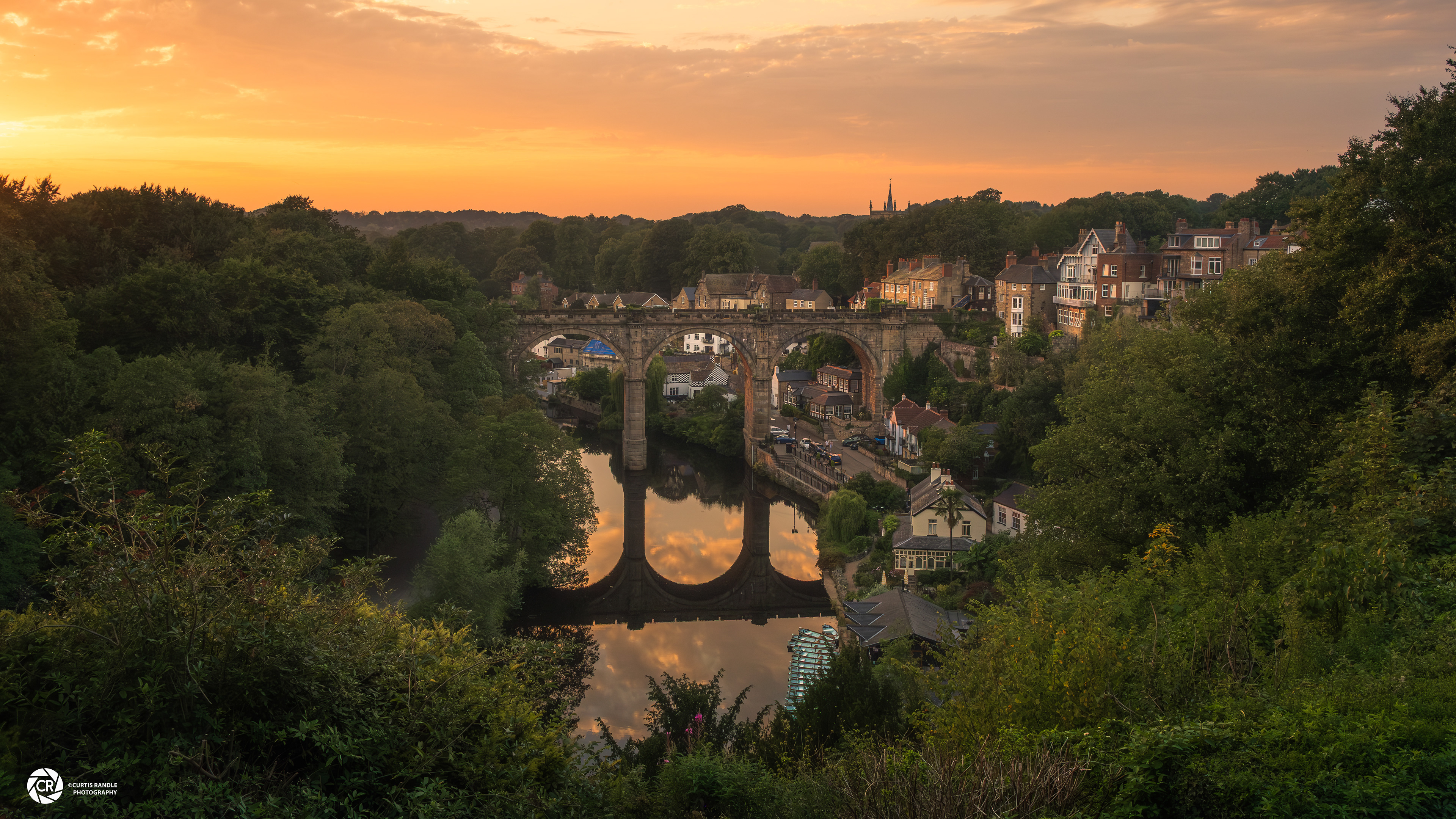 View of Viaduct from Castle Grounds
