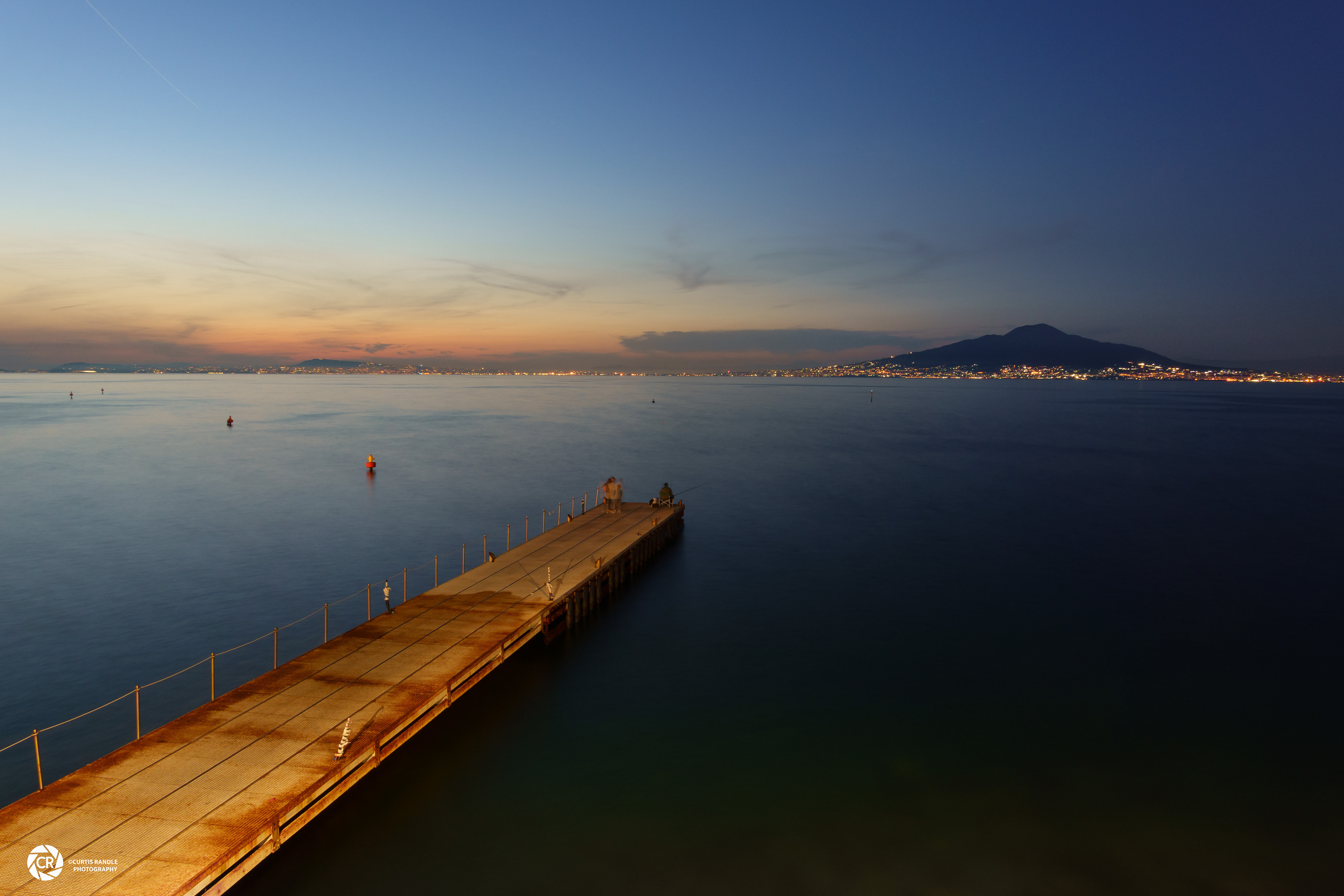 View of Mount Vesuvius from Sorrento