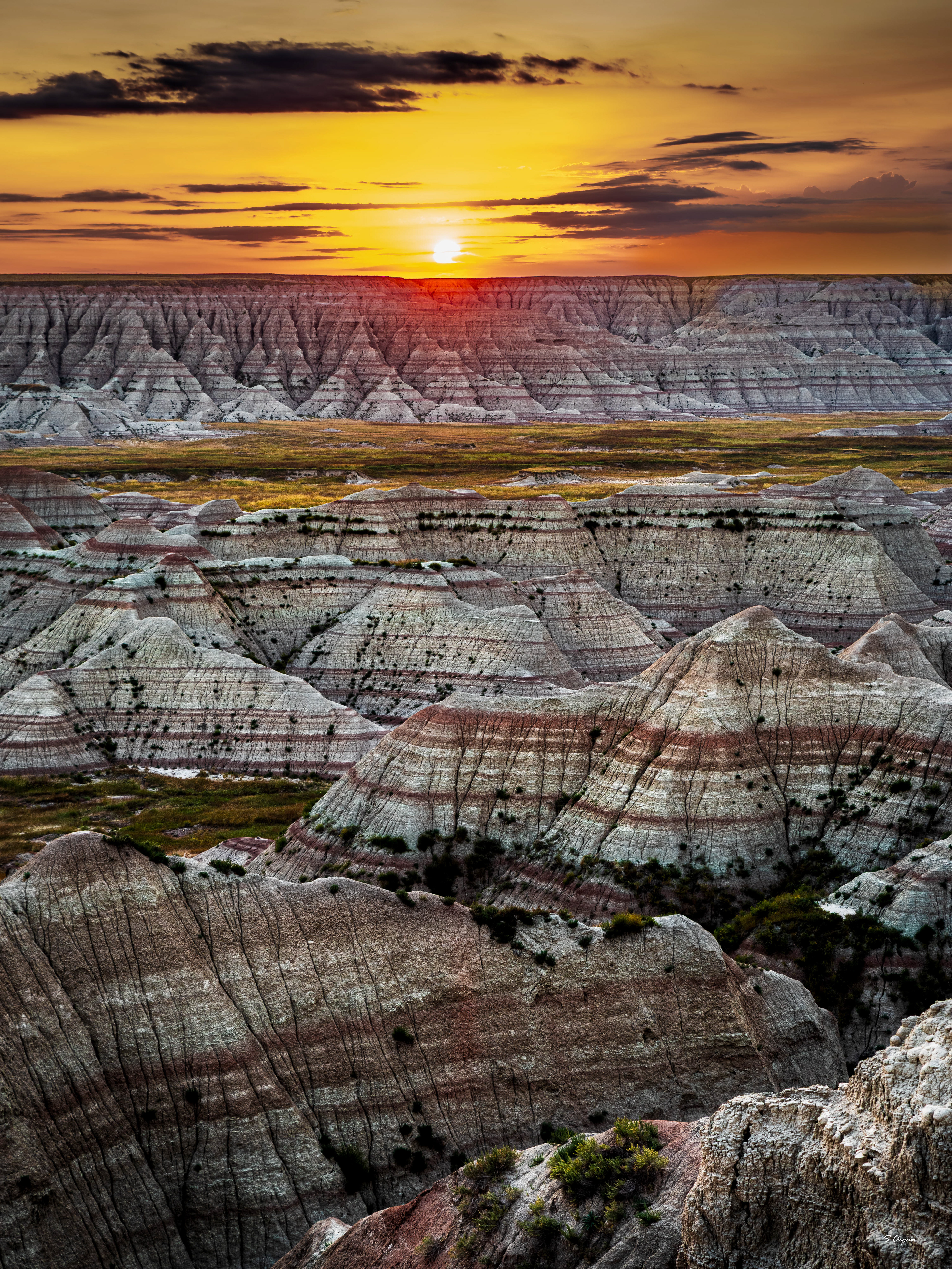 Sunrise Badlands National Park