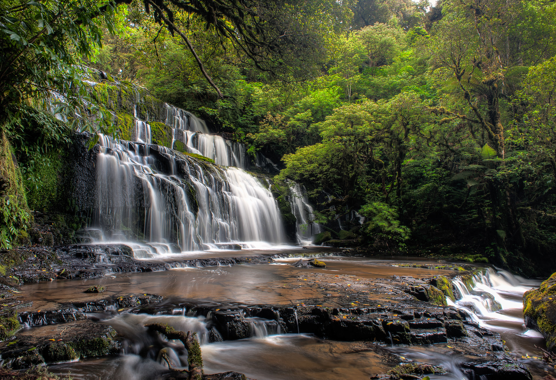 Purakaunui Falls, New Zealand