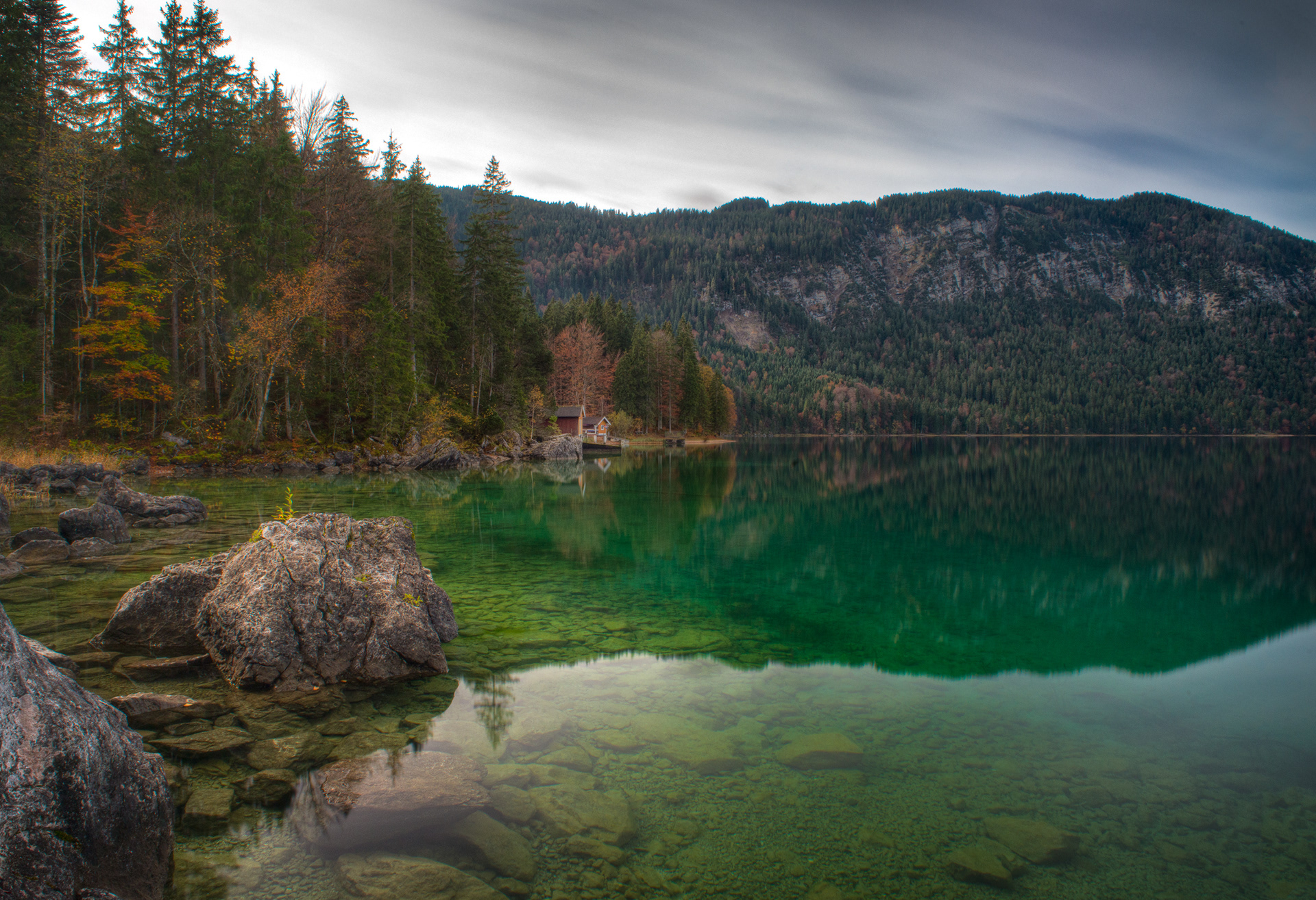 Lake Eibsee, Germany