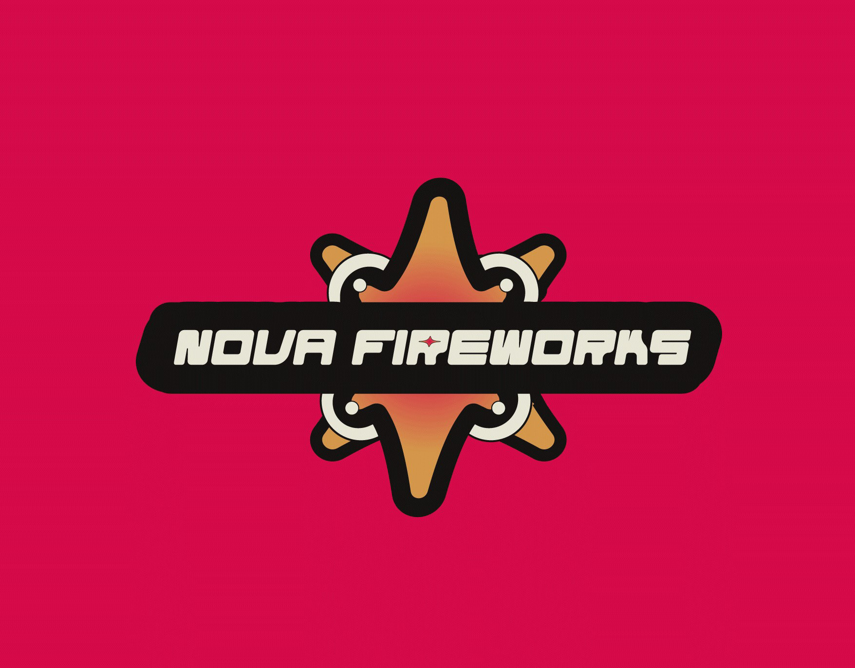 Jules Batten NOVA FIREWORKS Logo / Branding Identity