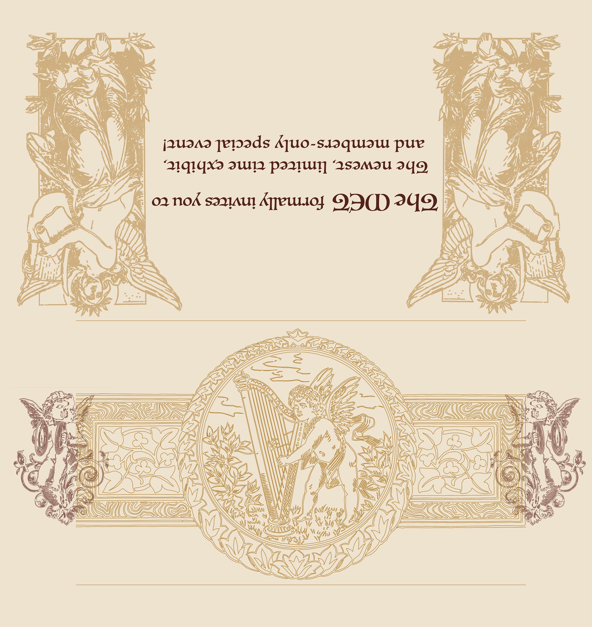 Event invitation (back)