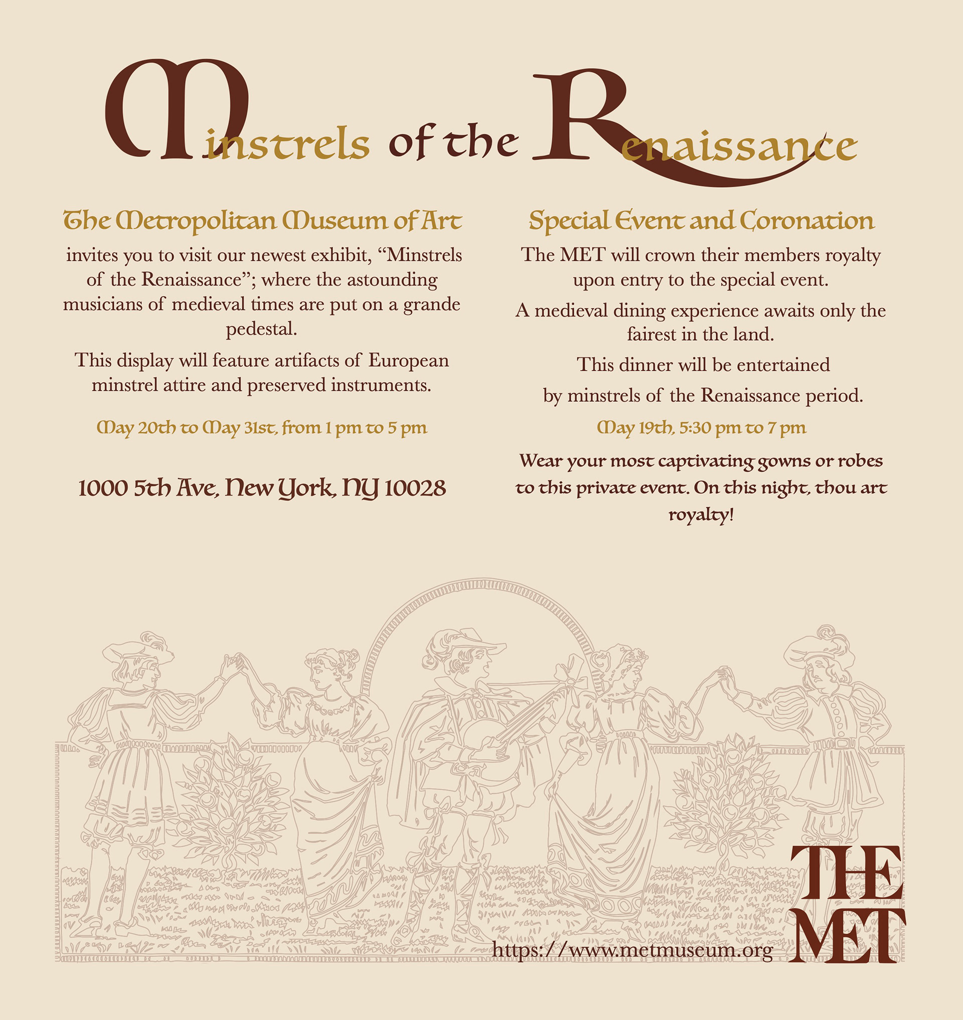 Event invitation (front)