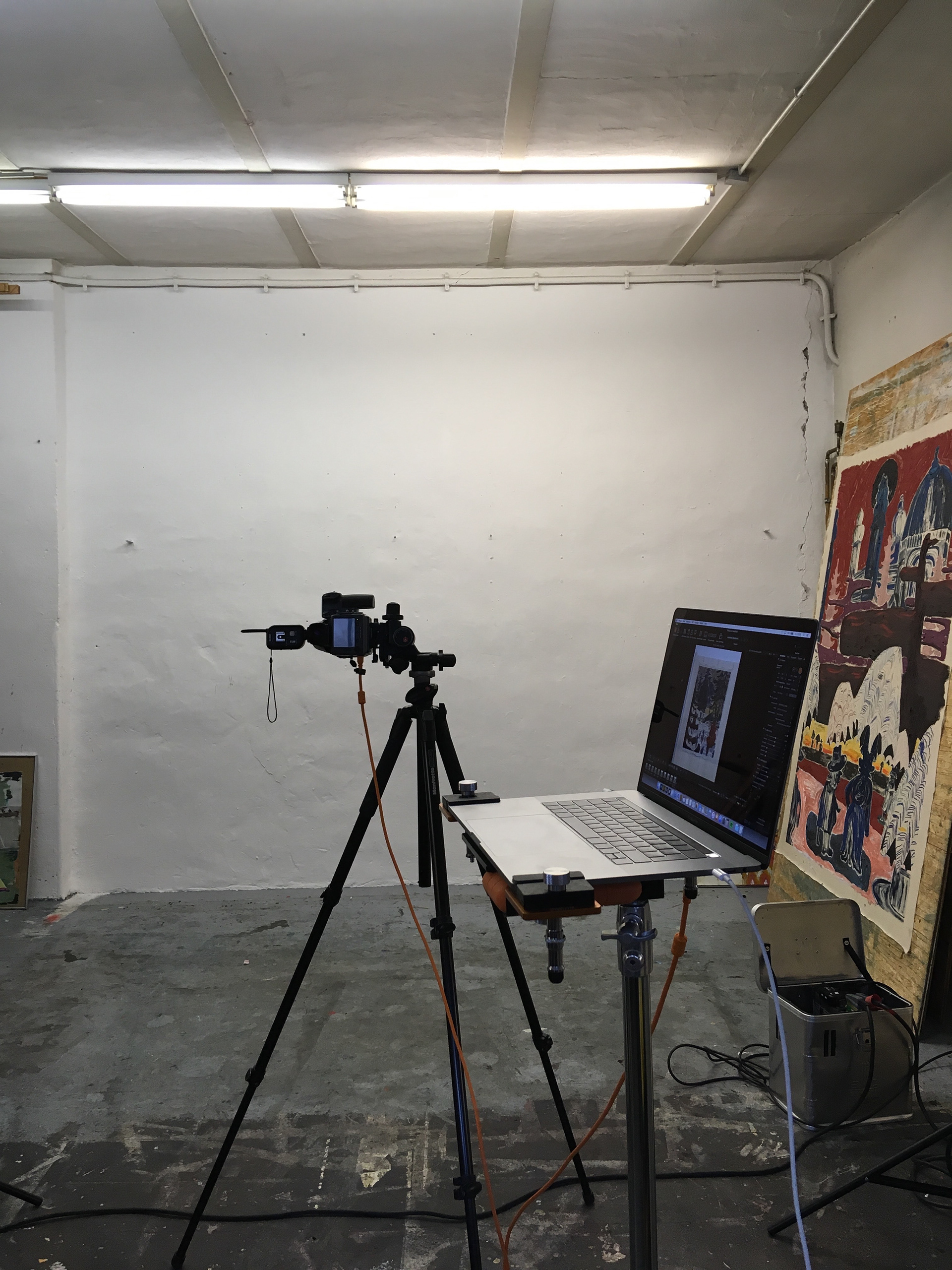 #künstleratelier #bts