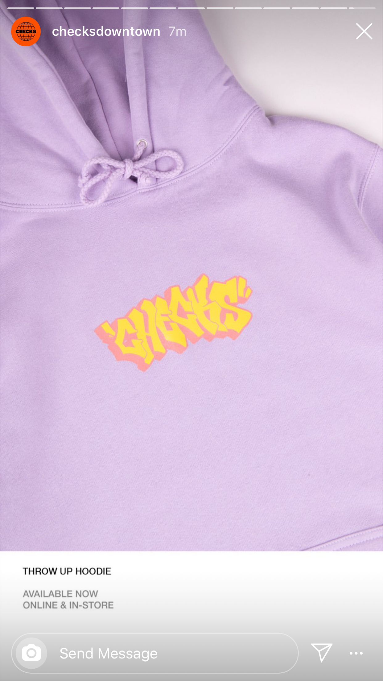 DESIGN FOR CHECKS DOWNTOWN HOODIE GRAPHIC 