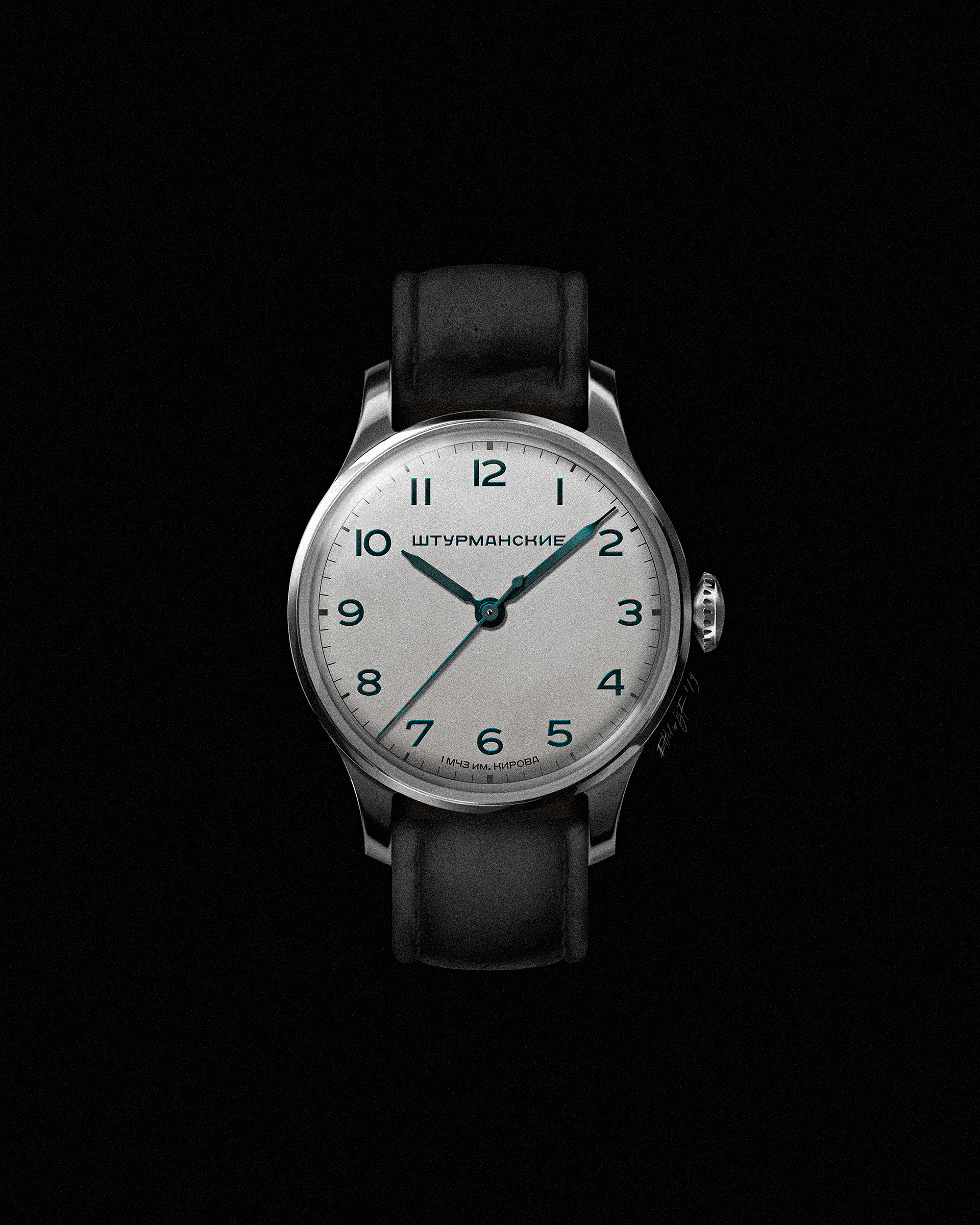 Ekaterina Fornell. Watch design and rendering. Sturmanskie 1 MCZ.