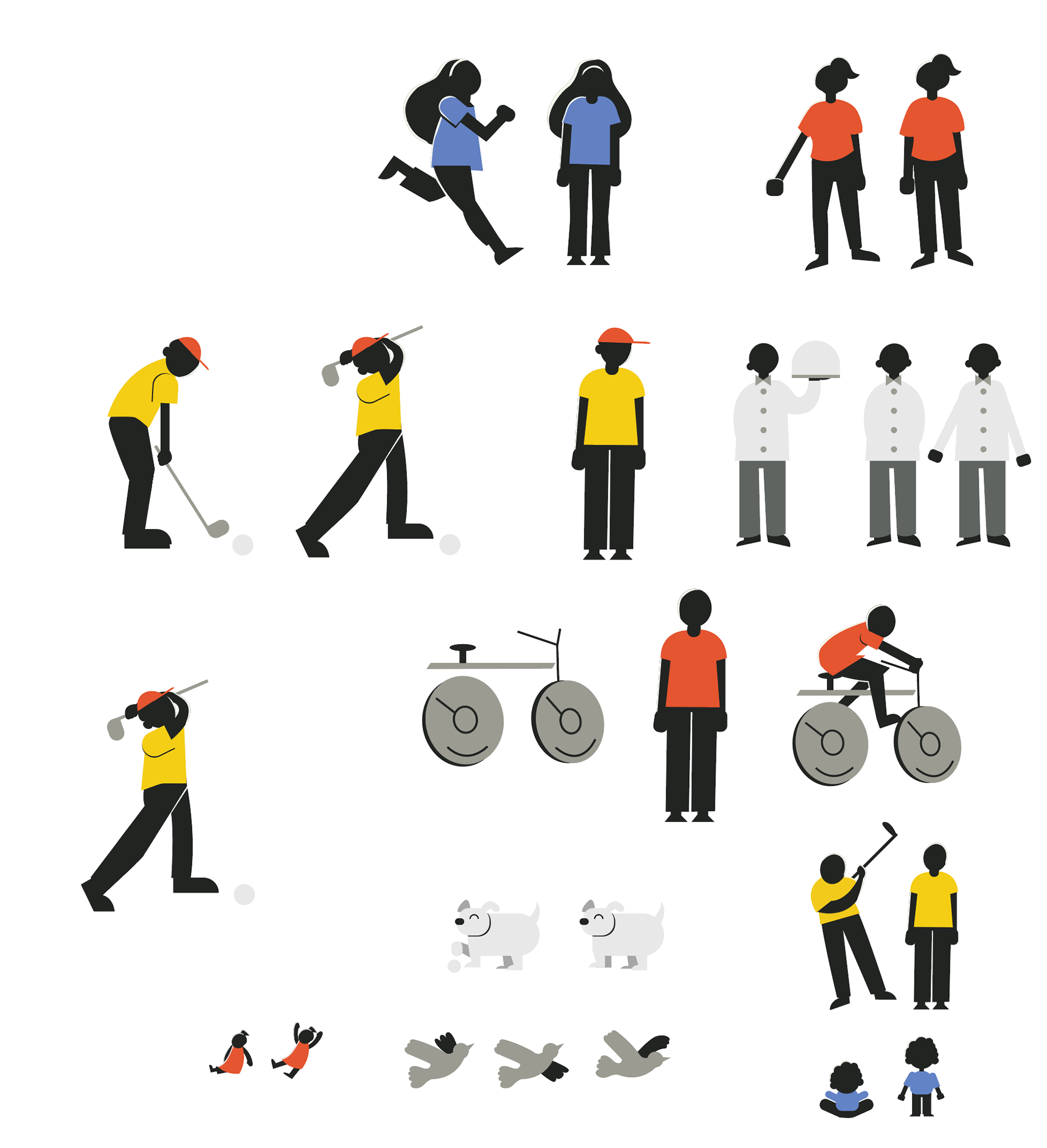 Character frames done for animation