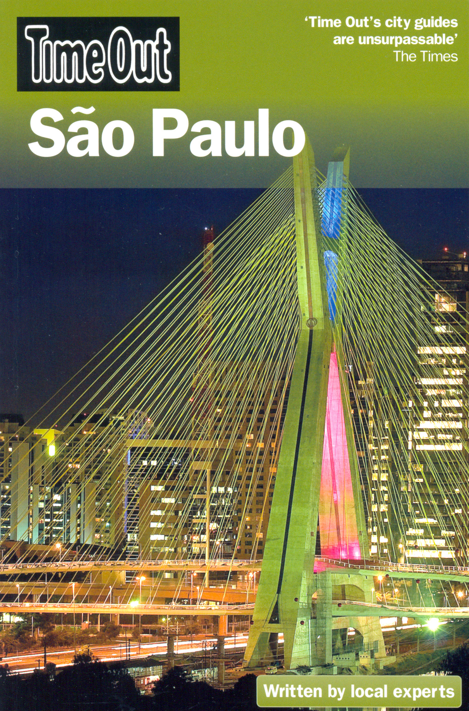 Capa do livro-guia "Time Out São Paulo" - 2012