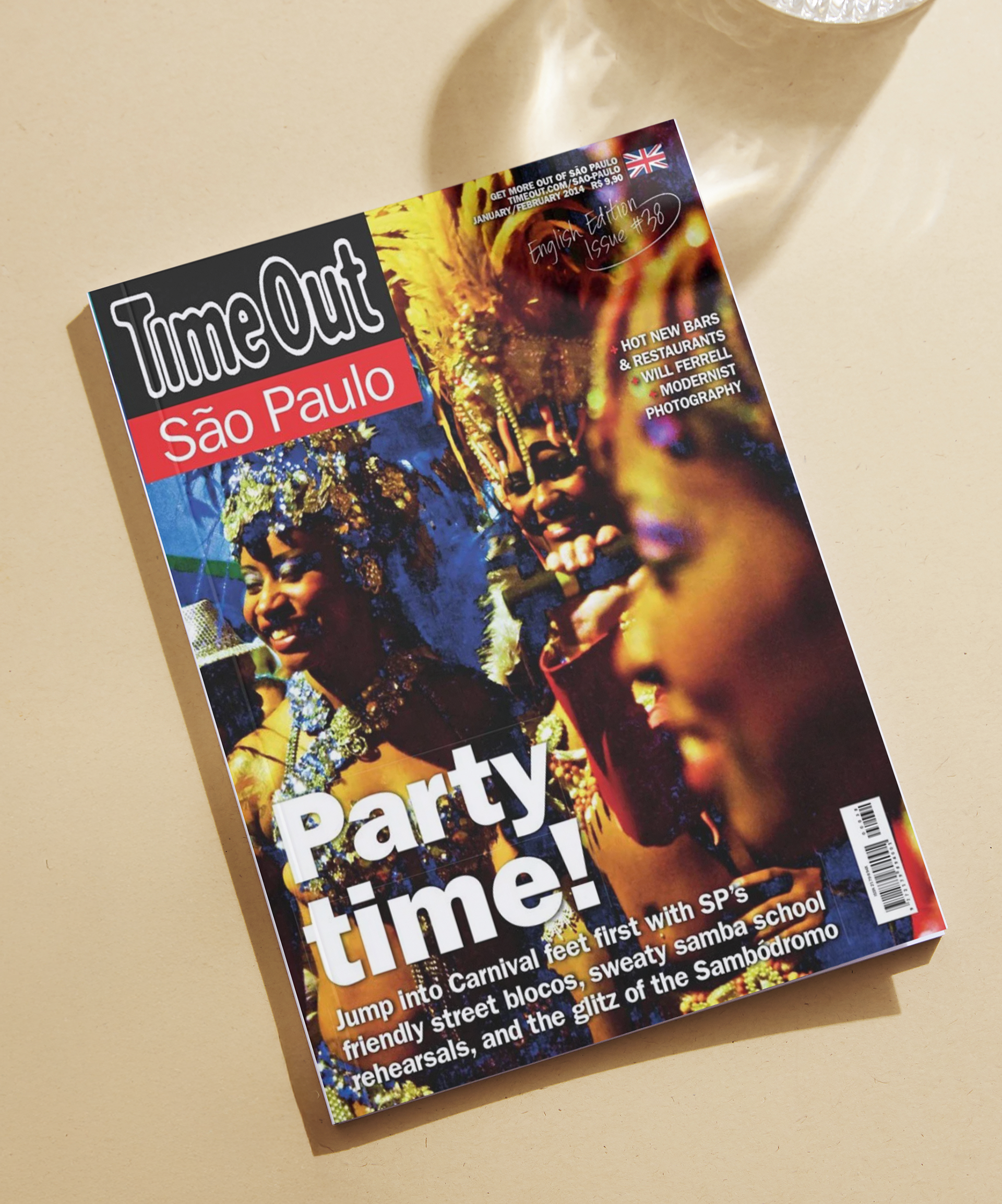 Capa da Revista Time Out São Paulo - Carnaval 2014