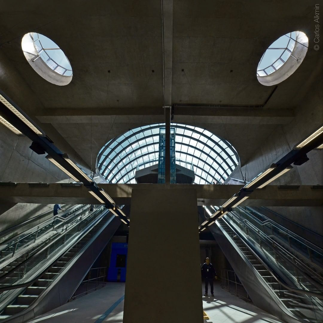 Estação da Linha Lilás do Metrô