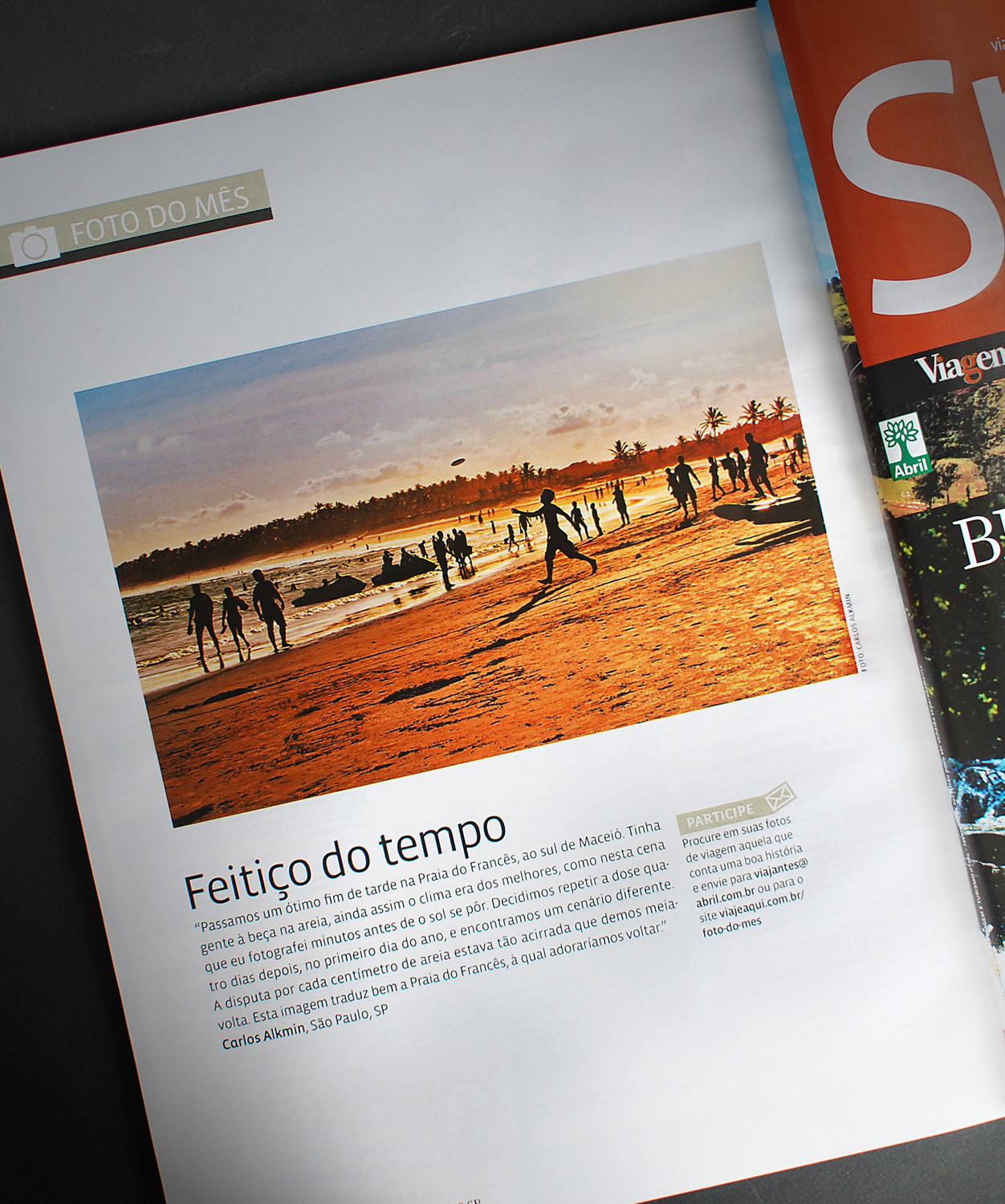 Foto do mês - Praia do Francês, Alagoas, Brasil - Revista Viagem & Turismo - 2011