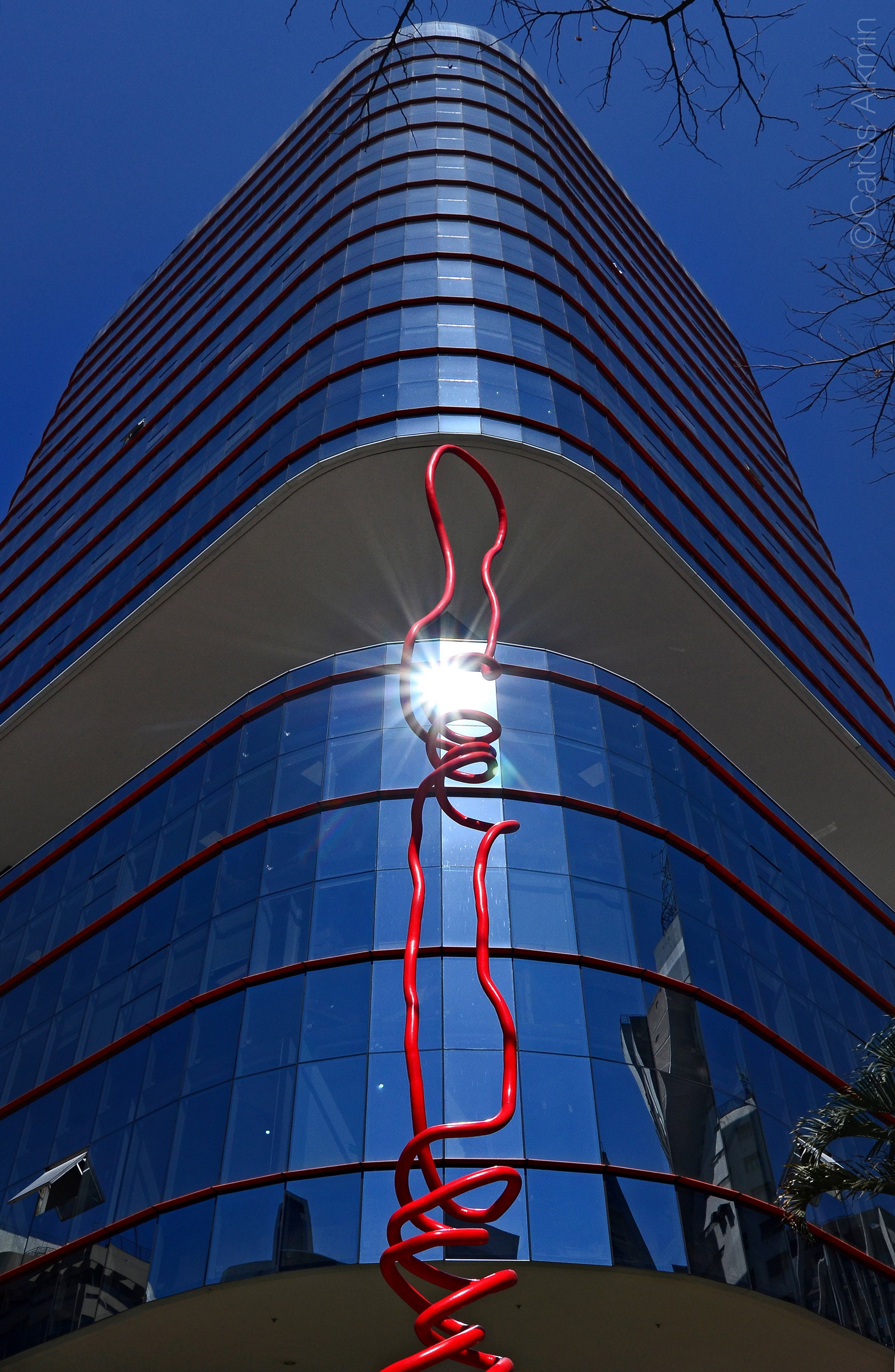 Edifício Santa Catarina - Avenida Paulista - escultura Tomie Ohtake