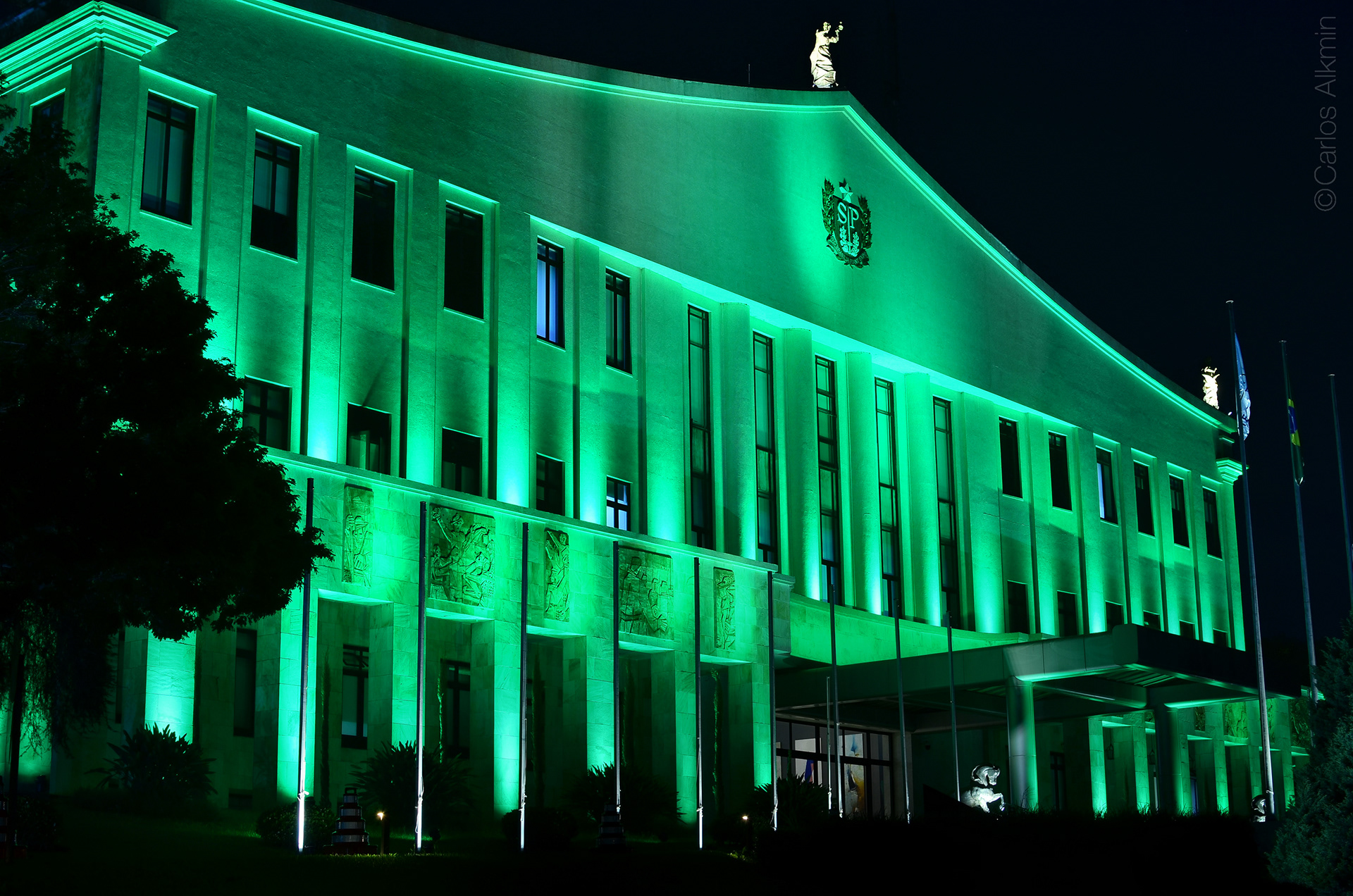 Palácio dos Bandeirantes durante "Greenings 2022" do Consulado da Irlanda em São Paulo