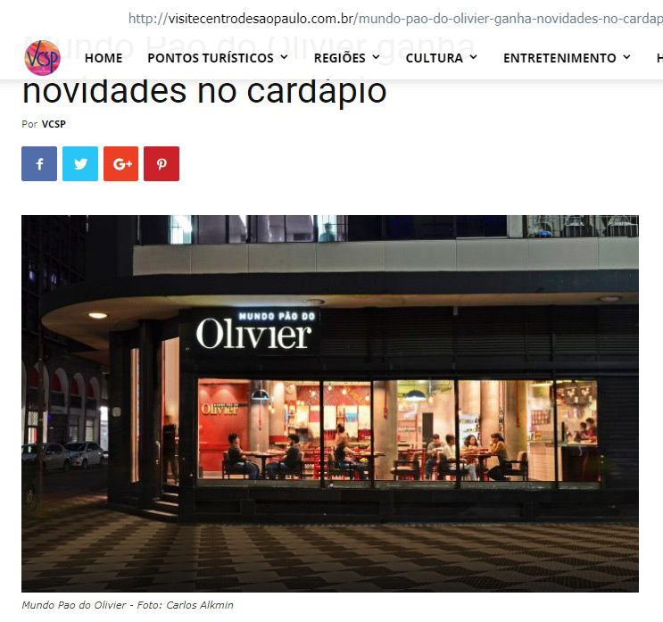 Mundo Pão do Olivier - antiga loja Praça da República