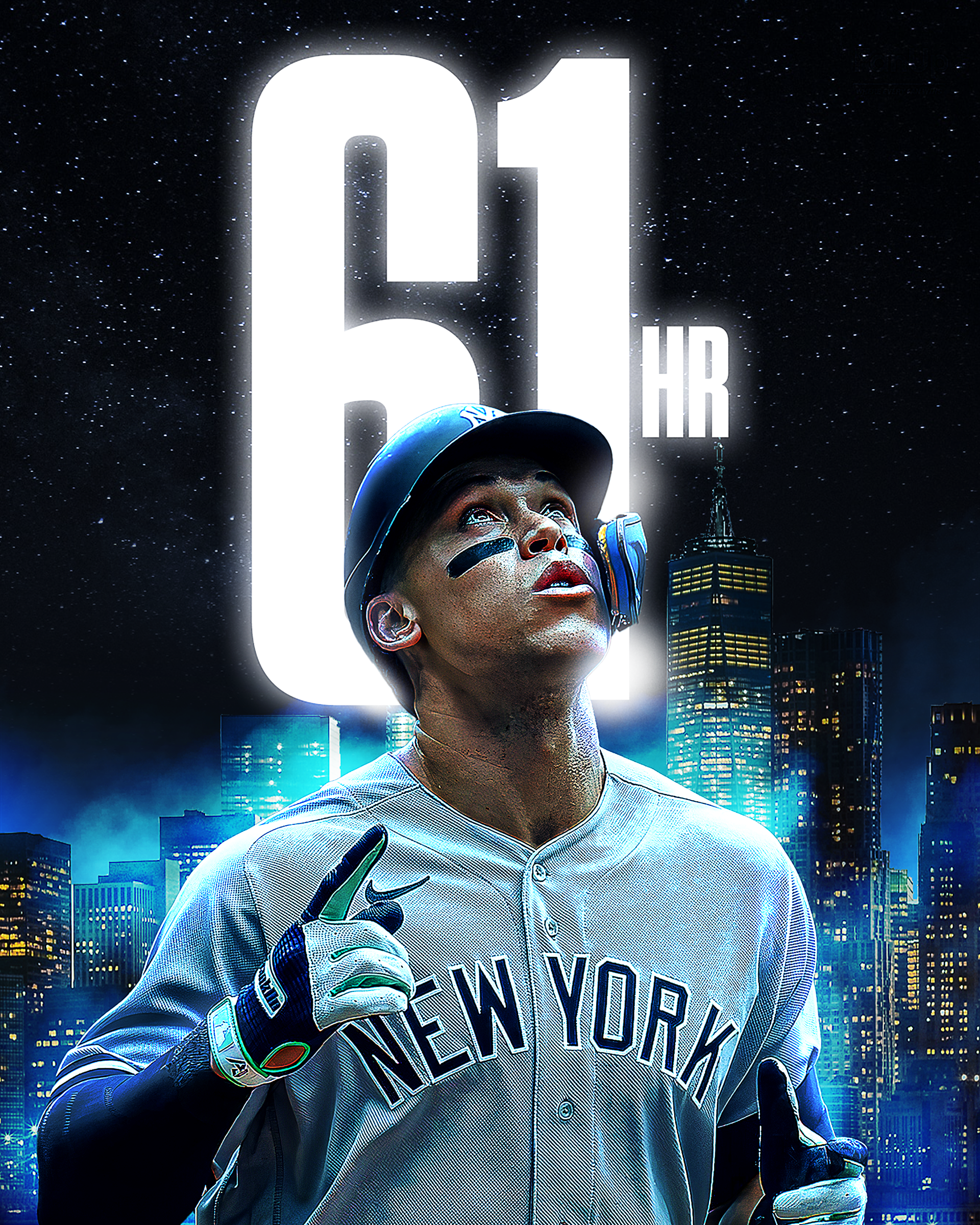 Felipe Brito - Sports Design - Aaron Judge - New York Yankees