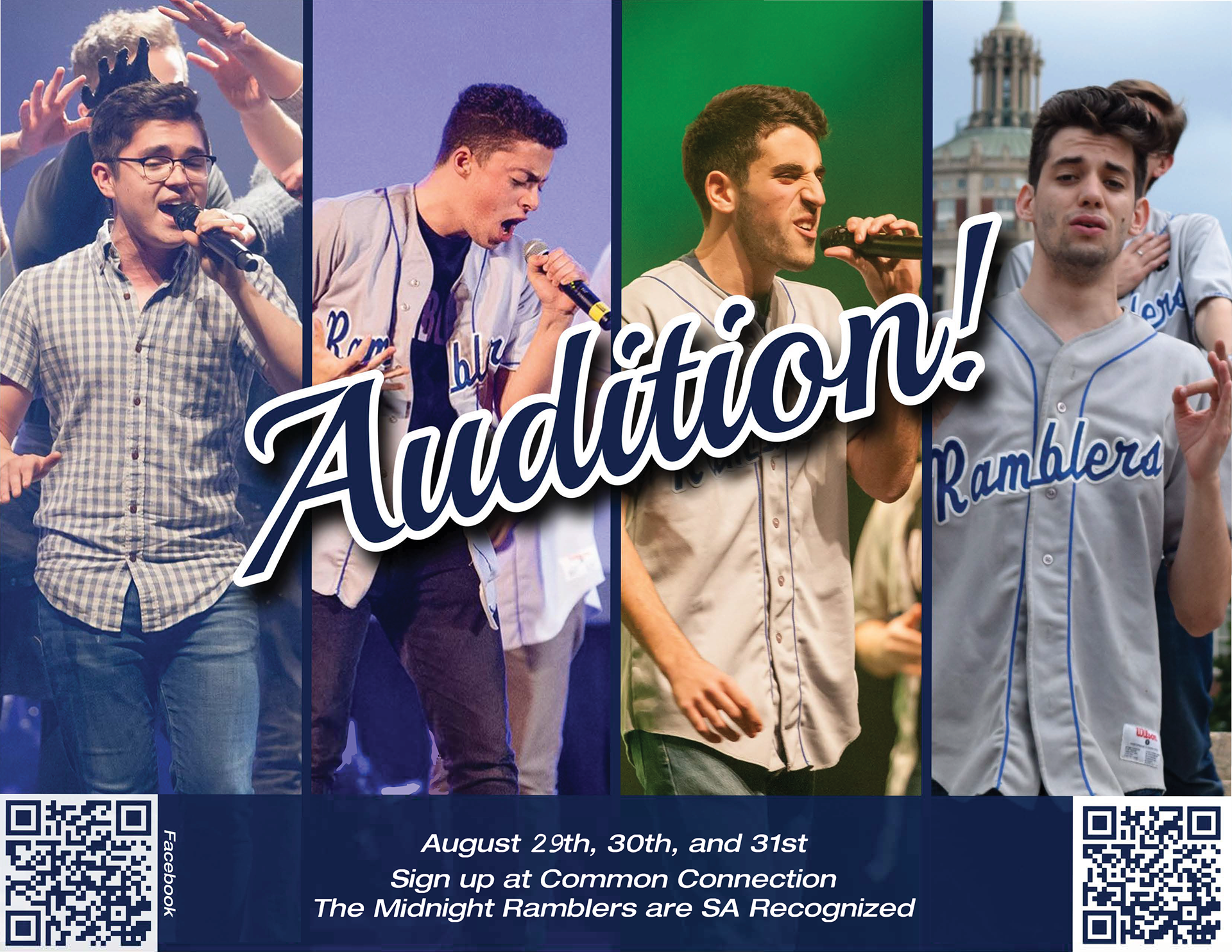 Fall auditon poster