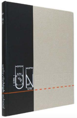 Award-winning cover for 2016 Sonnontouan yearbook, "Still Unfinished."