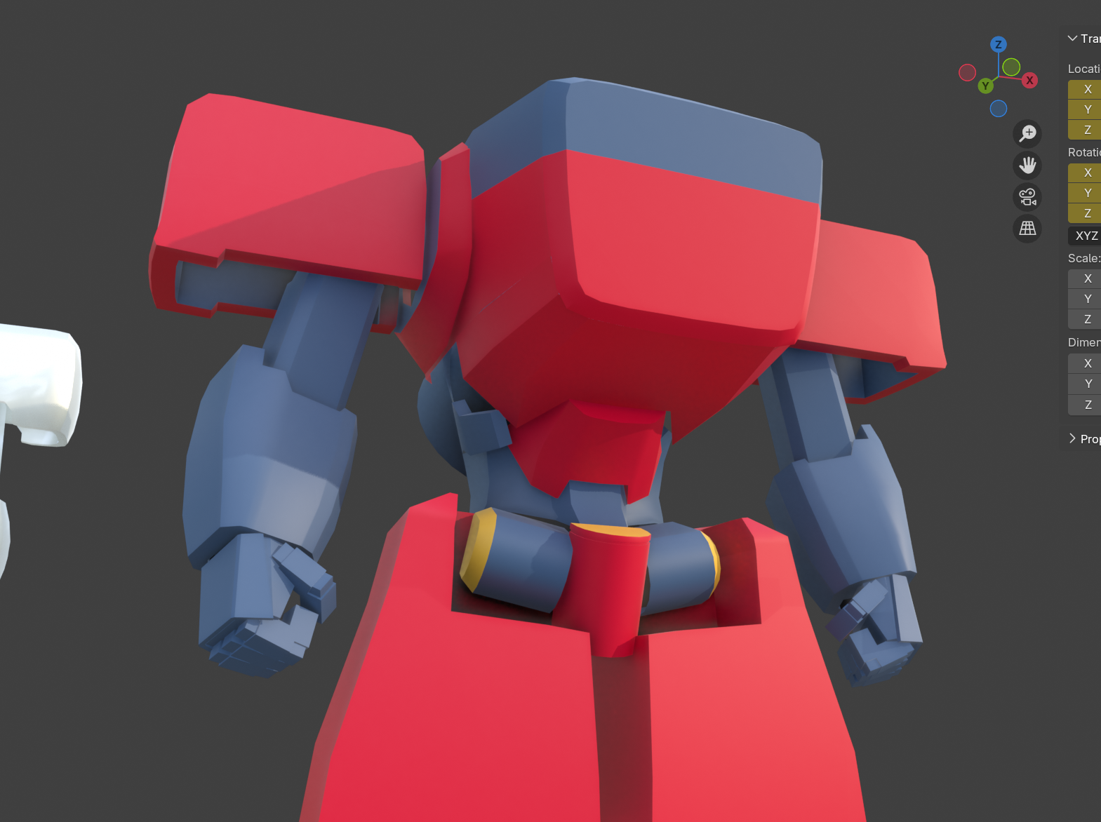 BeastGear Mech Modeling Blender