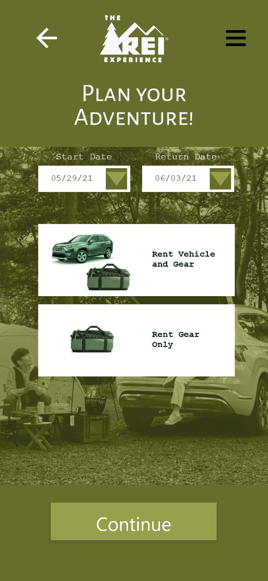 Prototype 1 rental choices