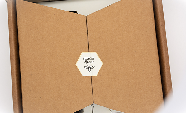Inner tray has fold out "page" flaps