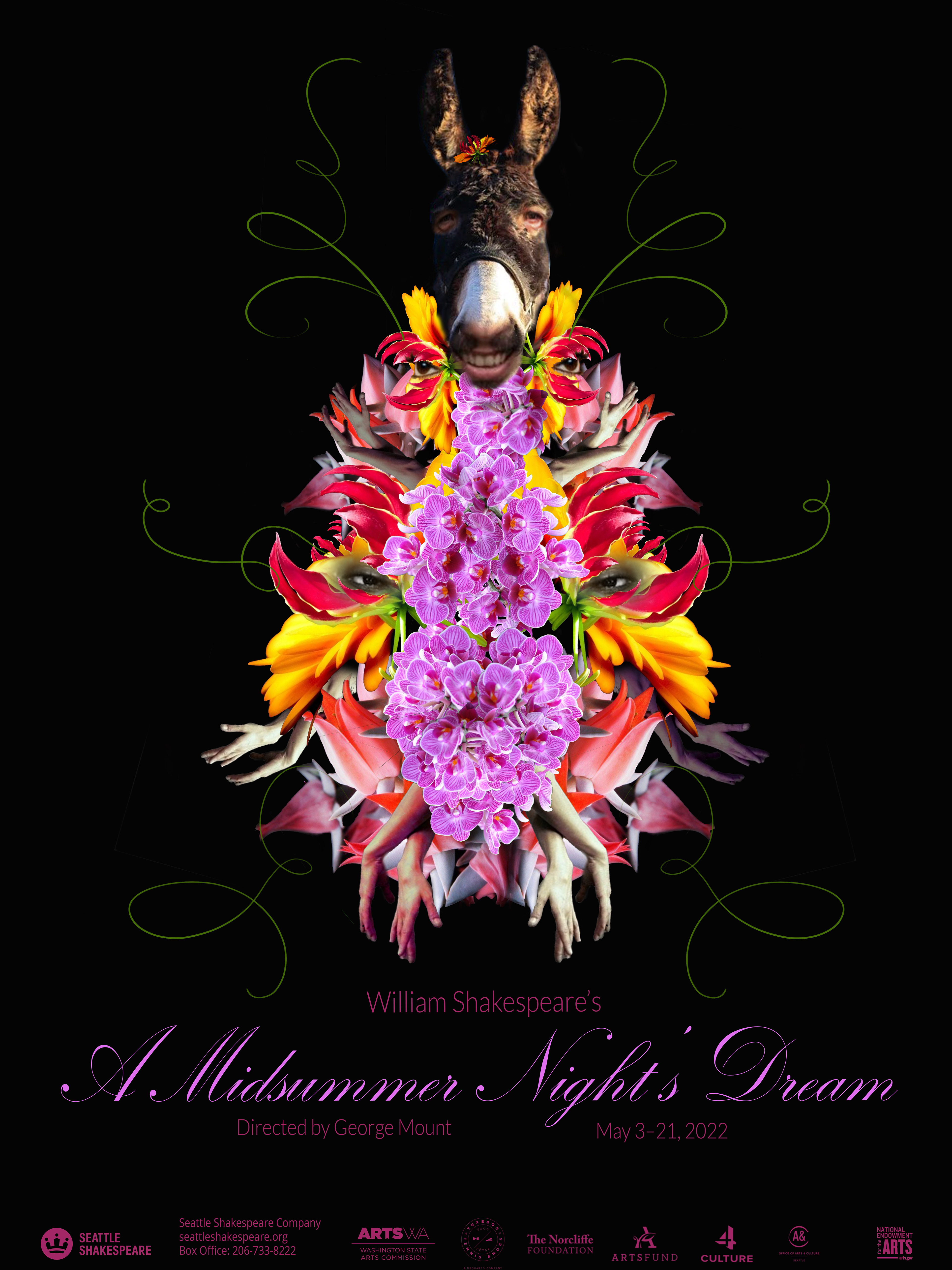 Shakespeare Production Poster