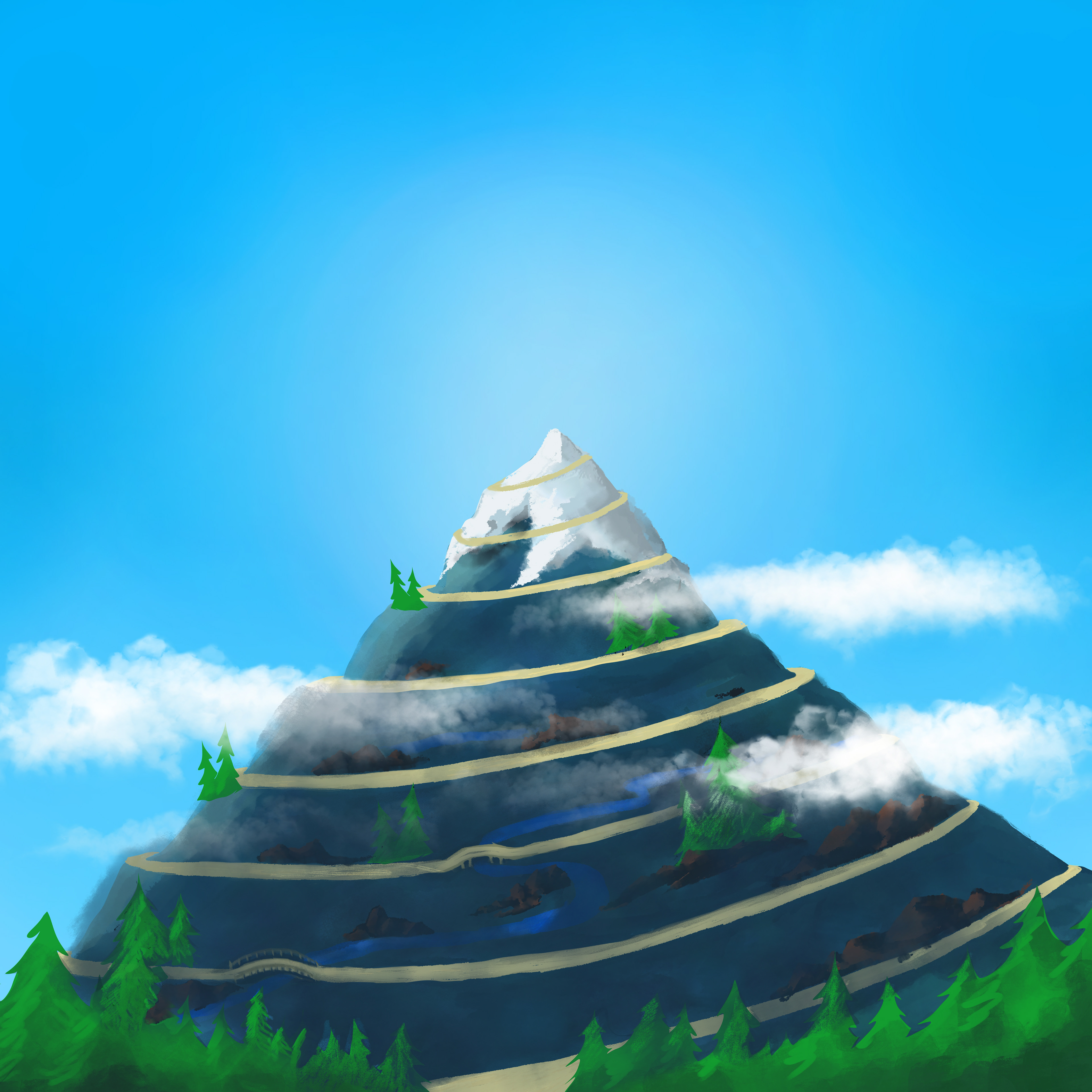 Blue Sky Mountain