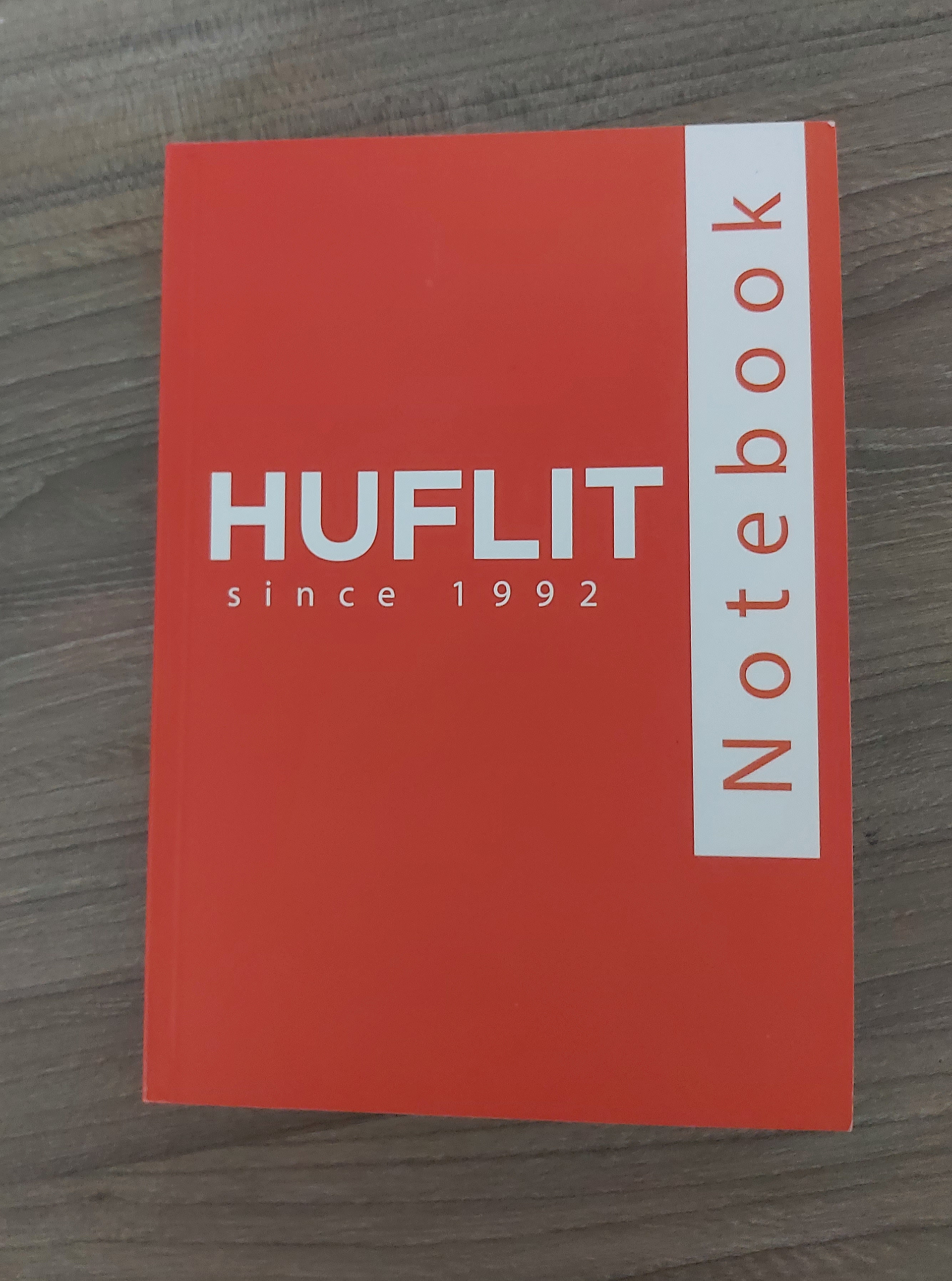 HUFLIT Notebook. Photo: Tran Nhat Lam Thuy