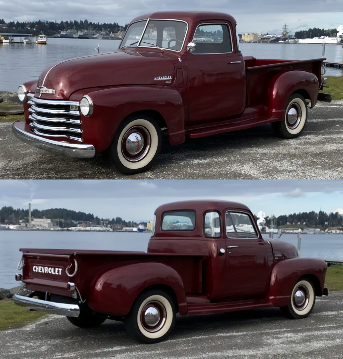 How the original truck would have looked un modified.