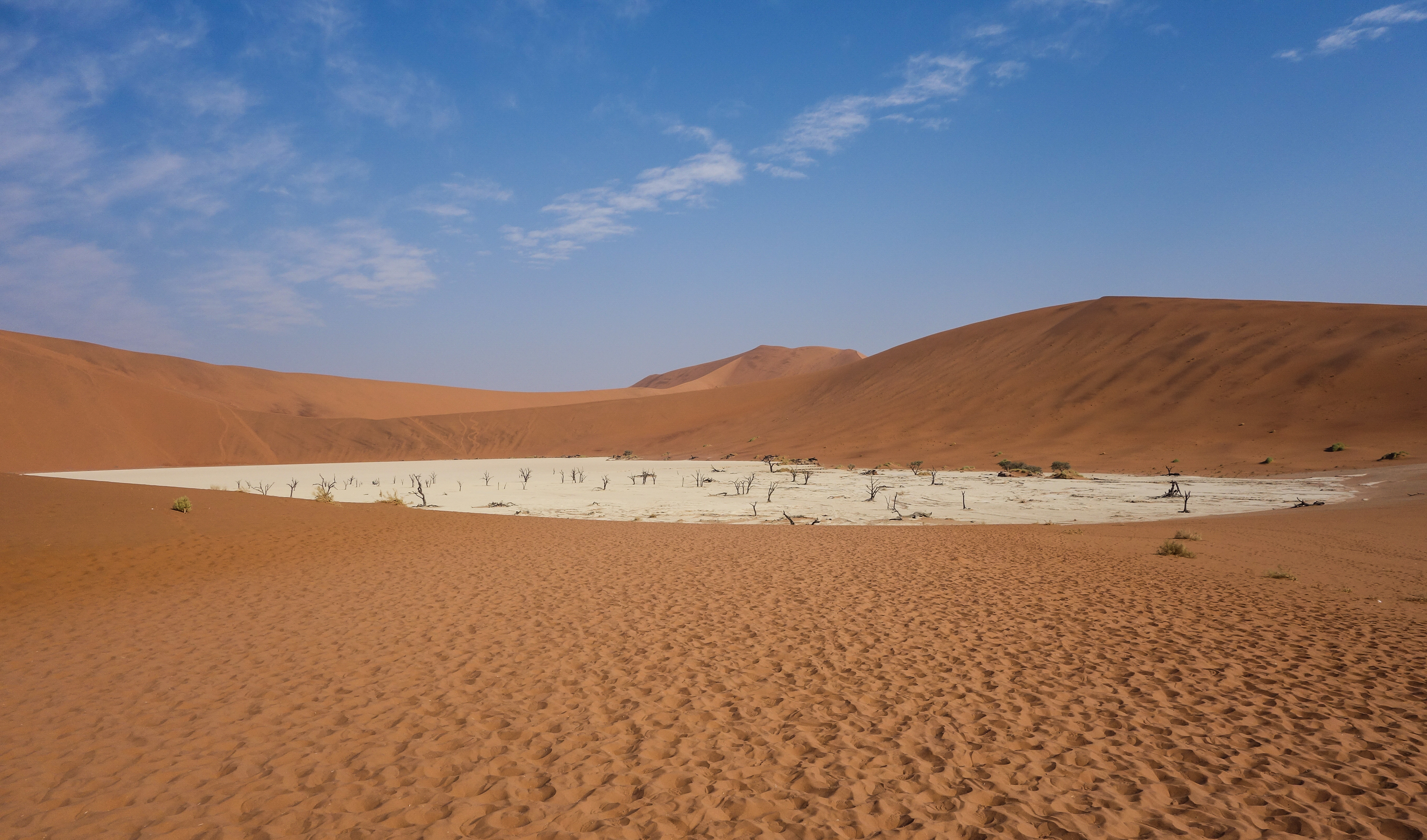 Clay pan near Dead Vlei