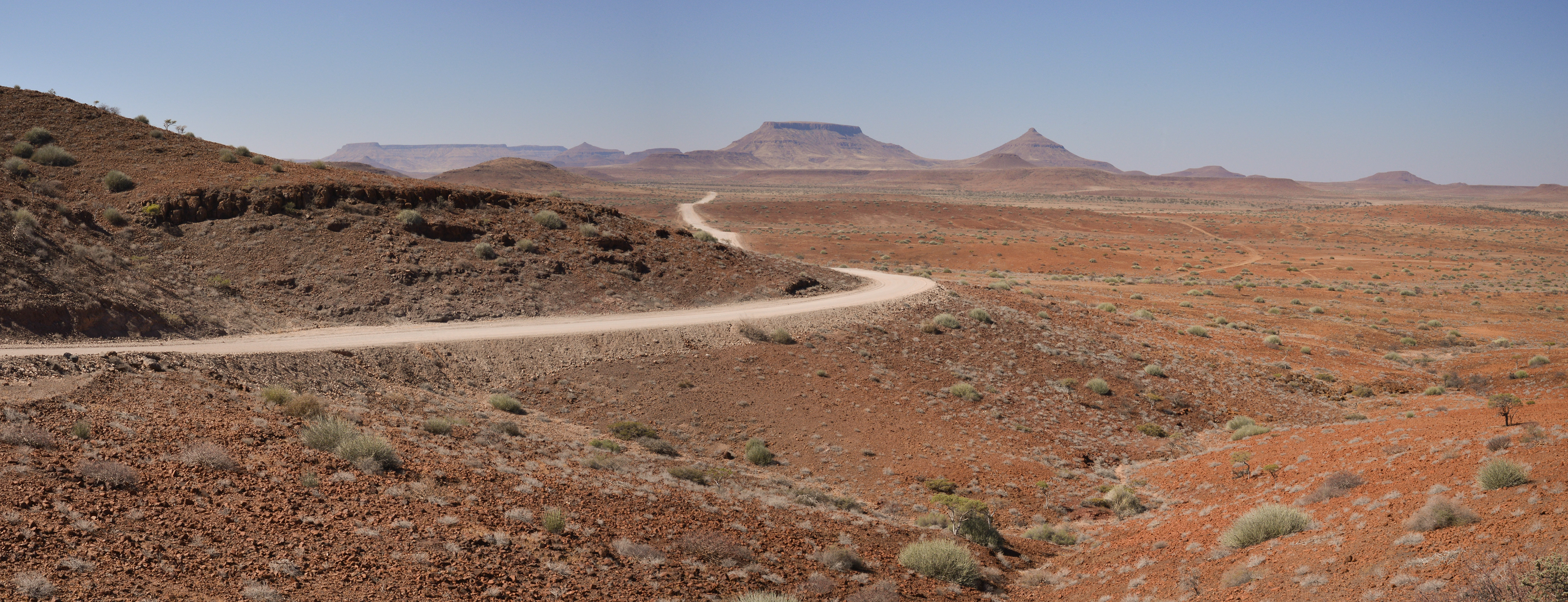 Entering Damaraland