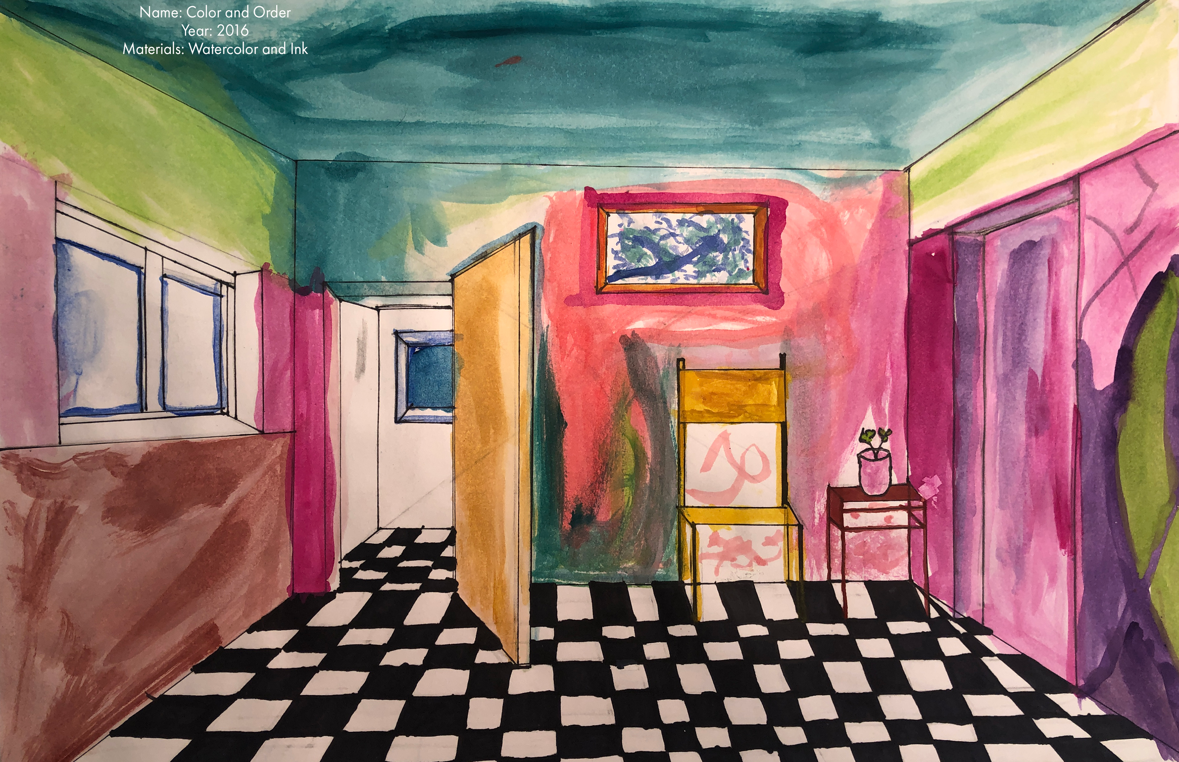 One - Point Perspective