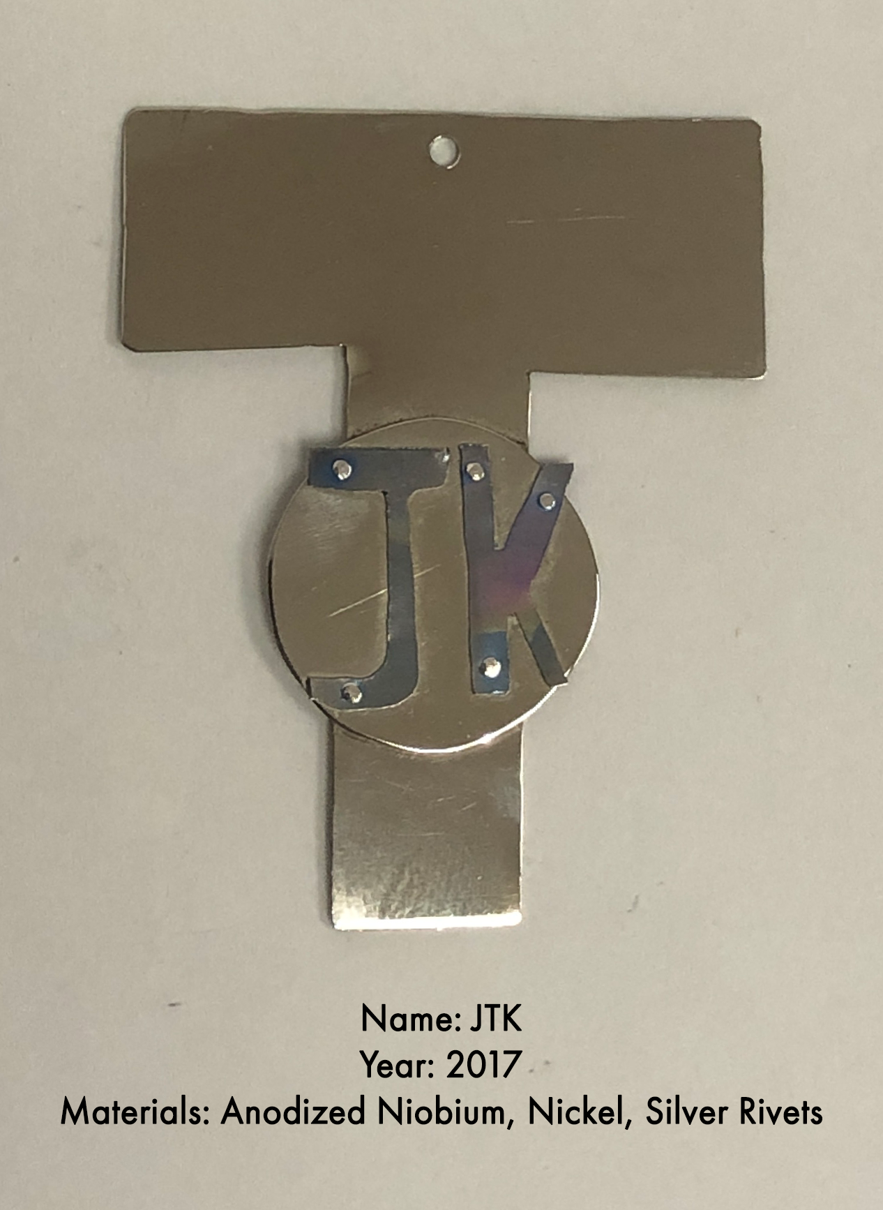 Anodized Niobium & Nickel
