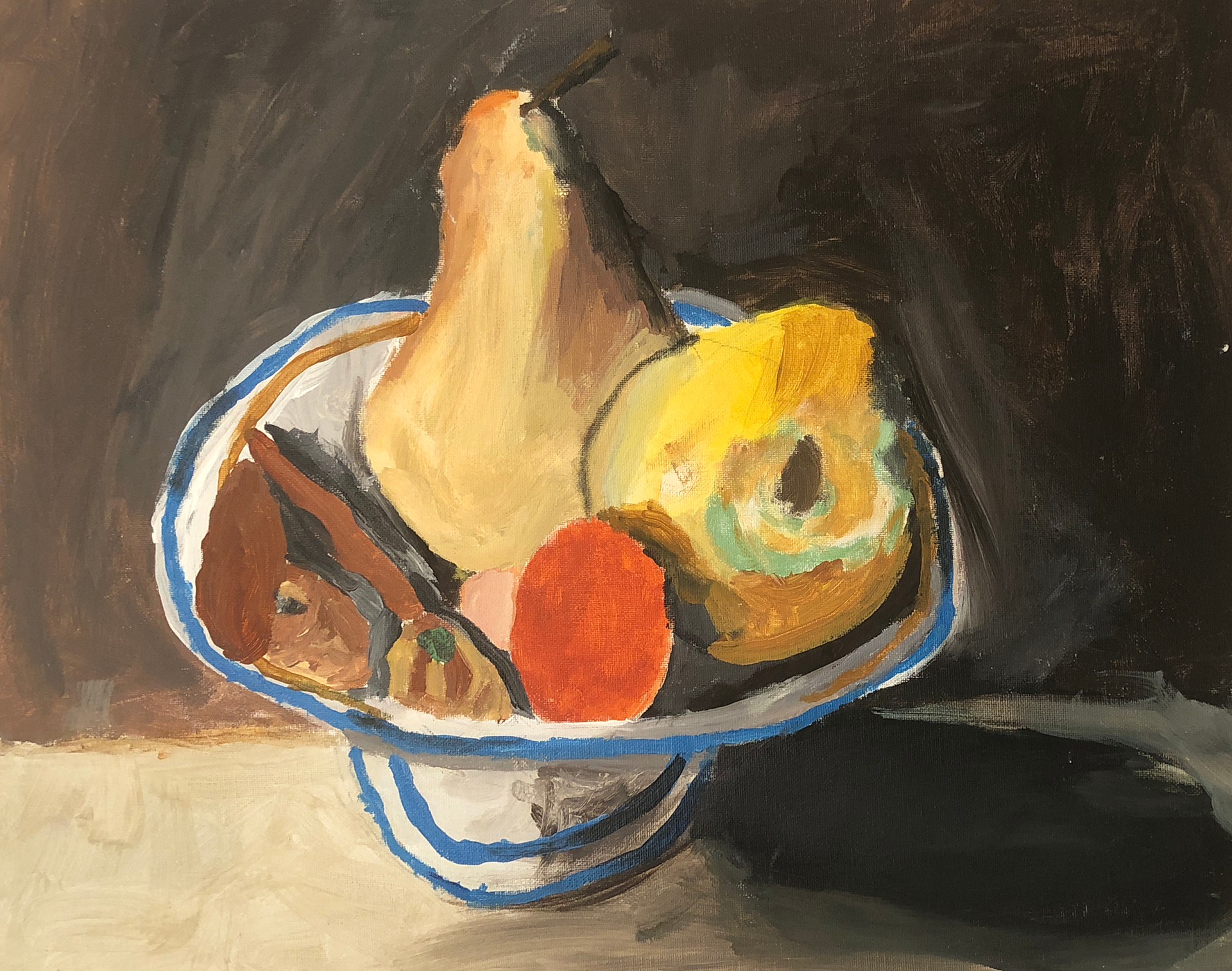 Pear Still Life