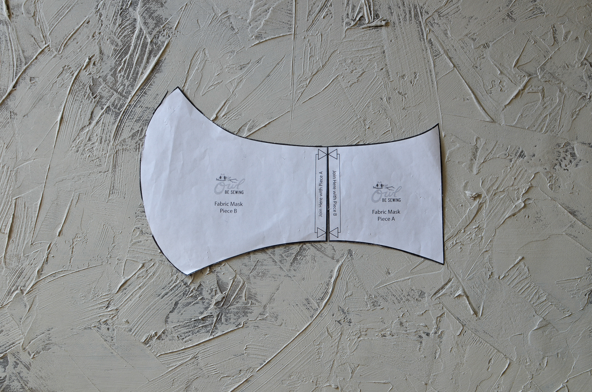 Template from Owl Be Sewing's Youtube Channel