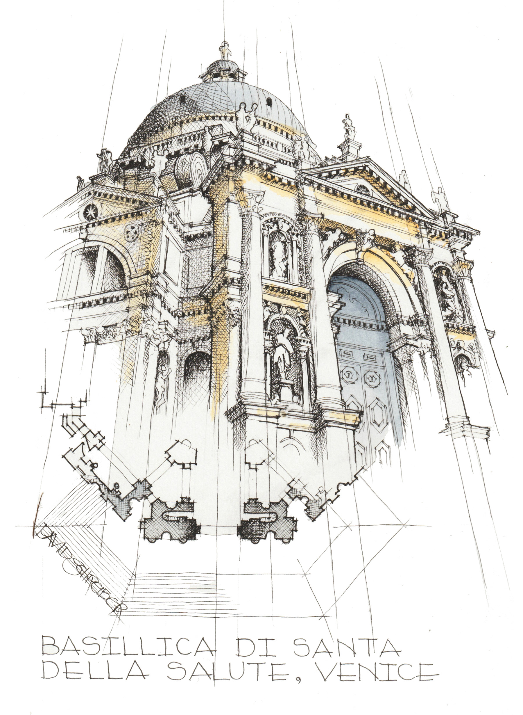 Basillica Di Santa Della Salute, Venice