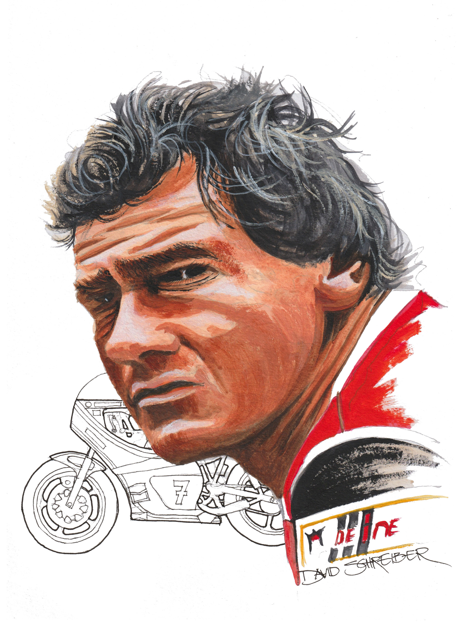 Barry Sheene & Susuki RG500