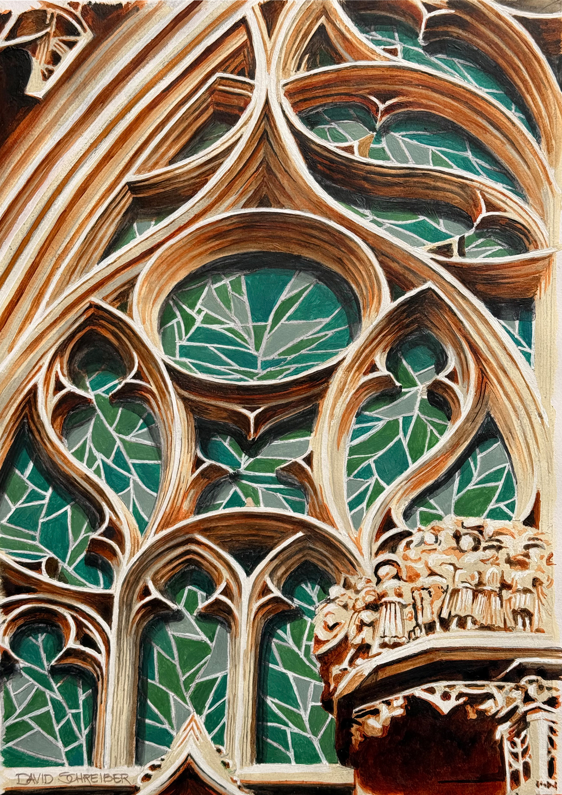 Fluid Gothic Tracery