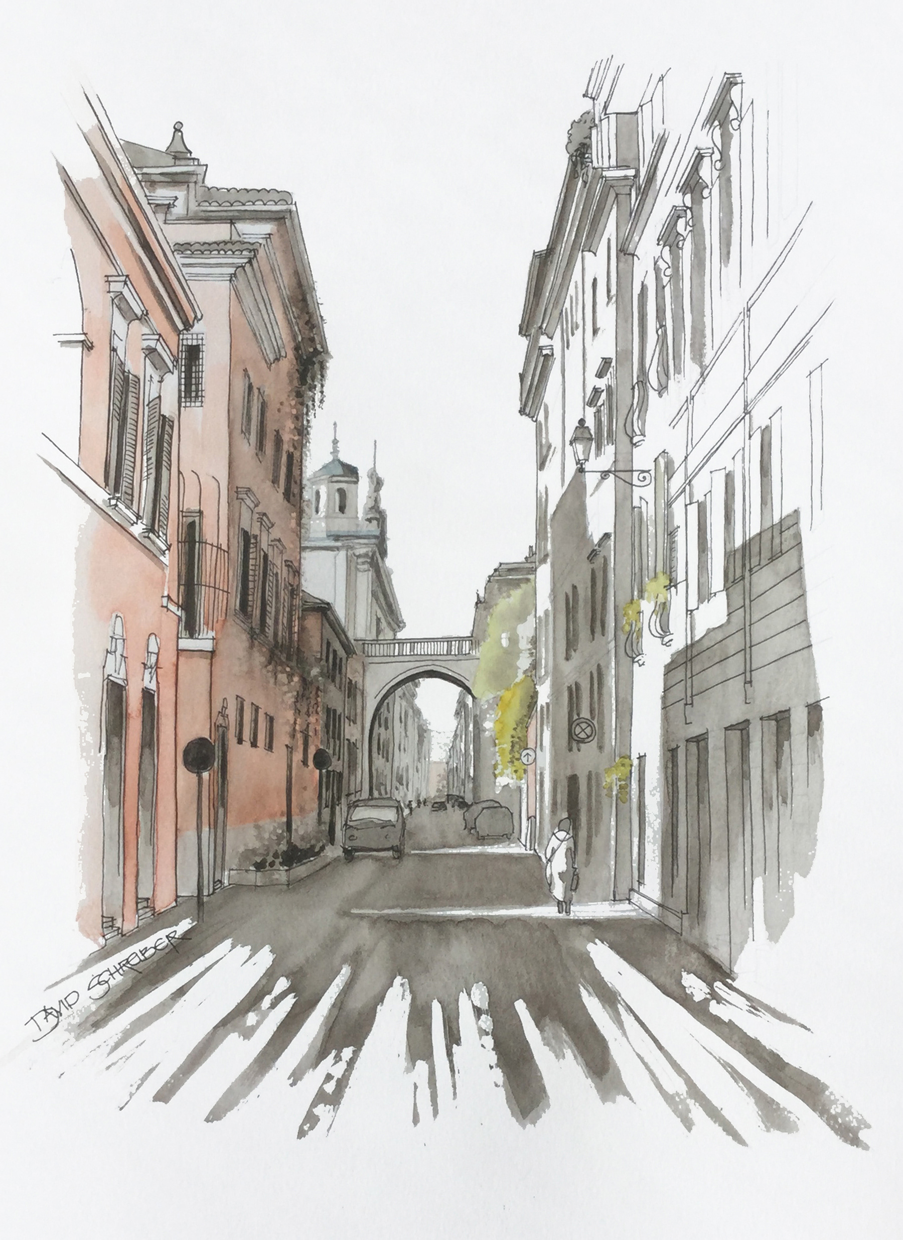 Viennese Back Street
