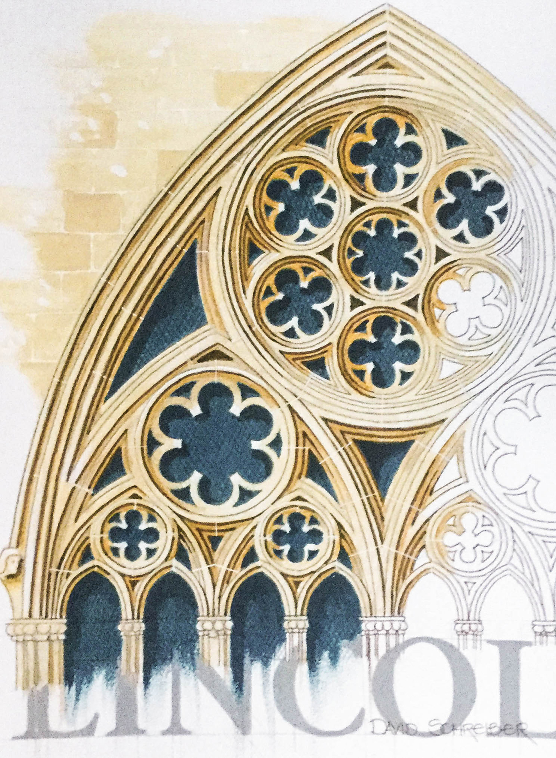 Lincoln Cathedral E Window